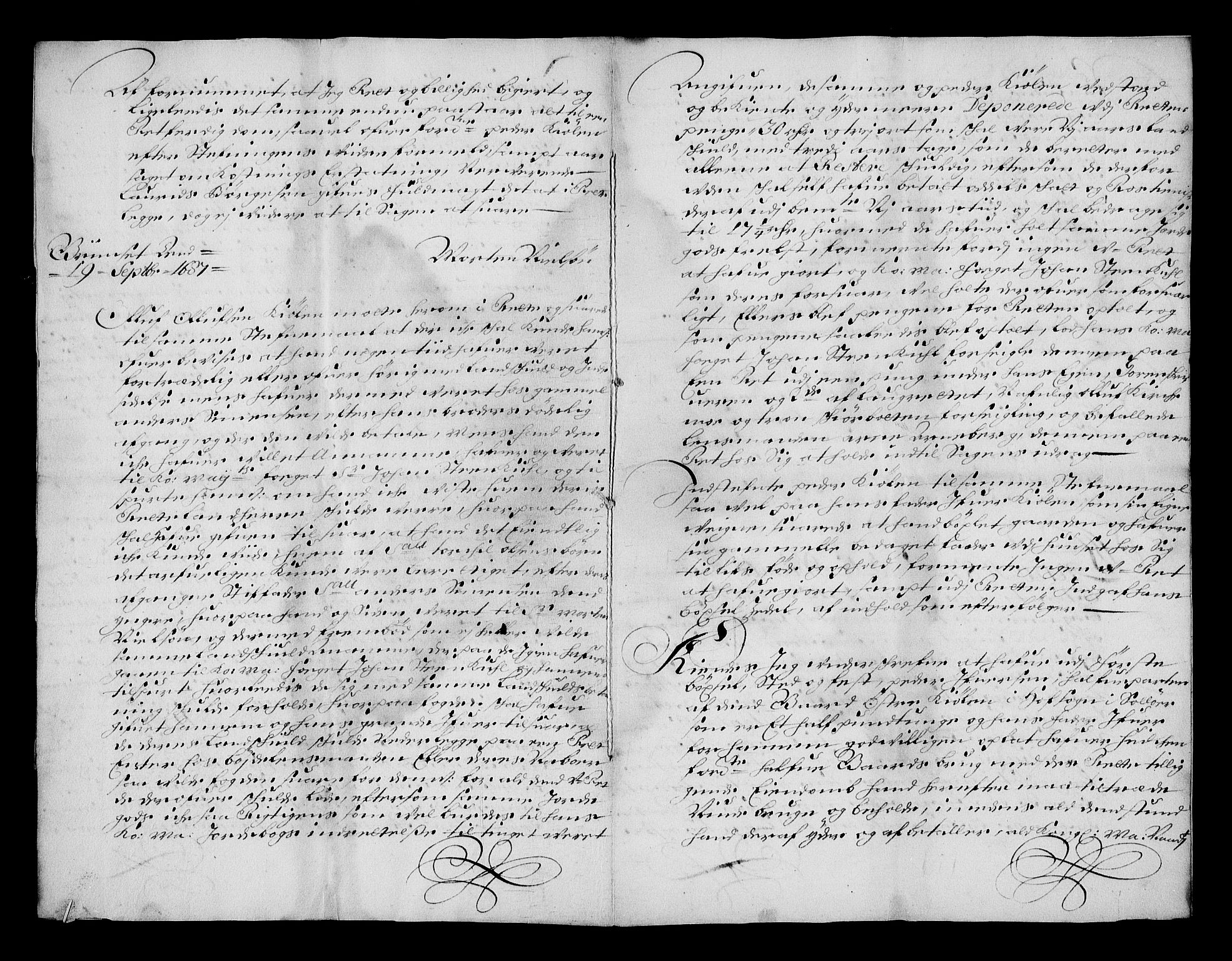 Stattholderembetet 1572-1771, RA/EA-2870/Af/L0002: Avskrifter av vedlegg til originale supplikker, nummerert i samsvar med supplikkbøkene, 1687-1689, p. 198