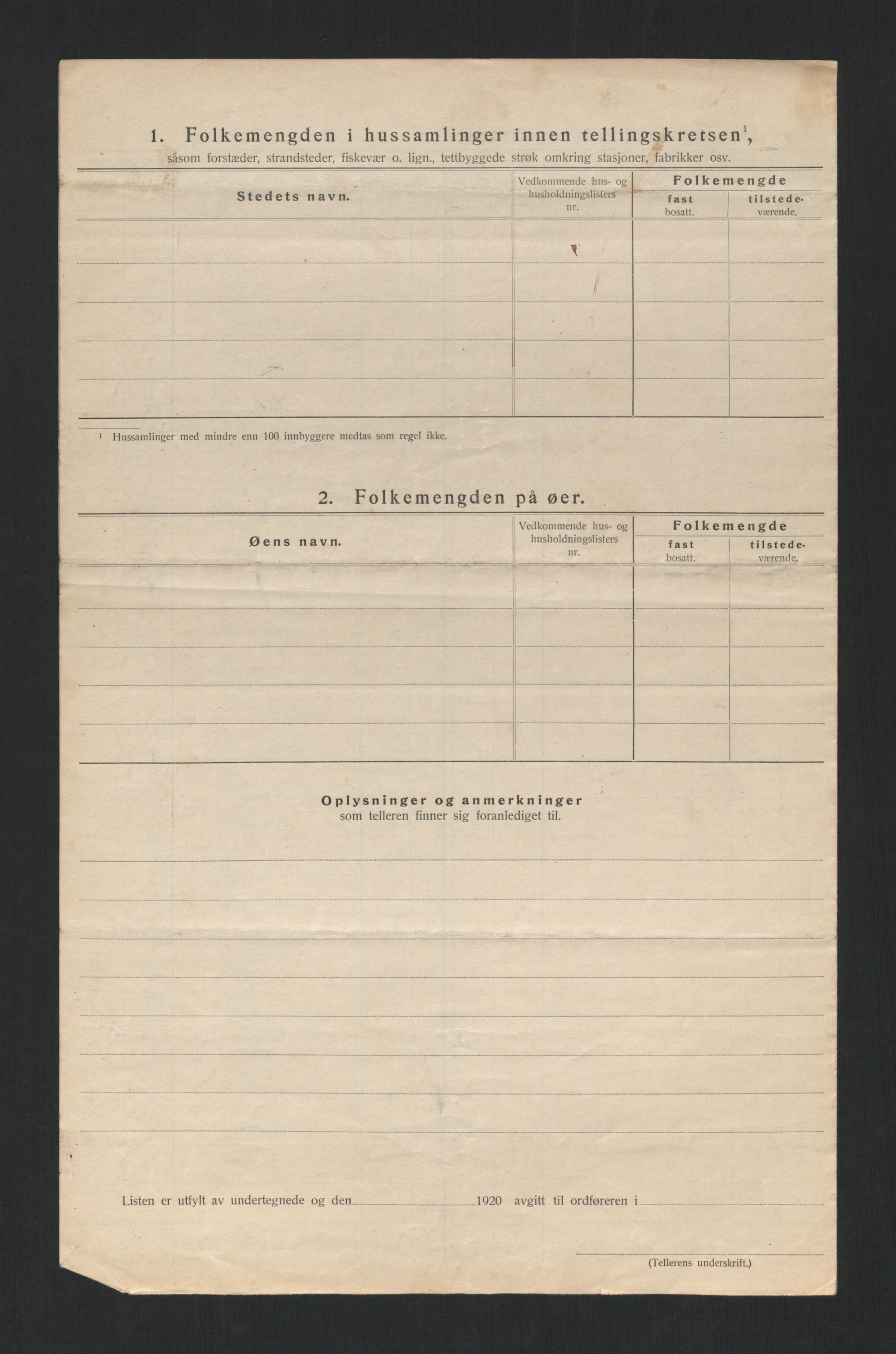 SAT, 1920 census for Sparbu, 1920, p. 32