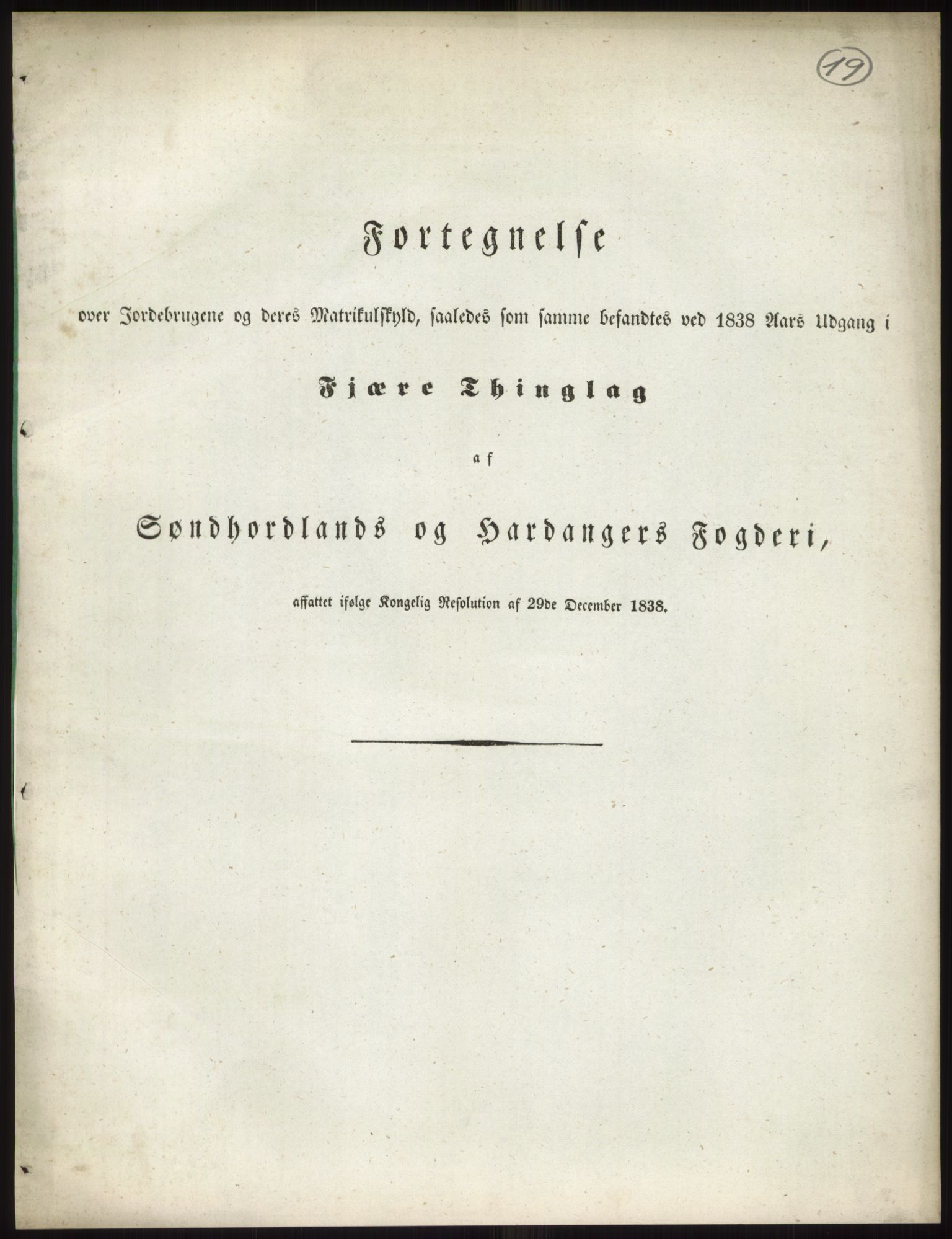 Andre publikasjoner, PUBL/PUBL-999/0002/0011: Bind 11 - Søndre Bergenhus amt: Sunnhordland og Hardanger fogderi, Stamhuset Rosendals gods og Lyse klosters gods, 1838, p. 35