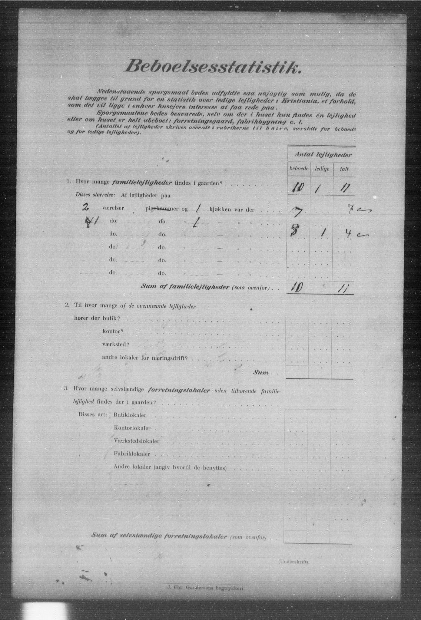 OBA, Municipal Census 1903 for Kristiania, 1903, p. 18129