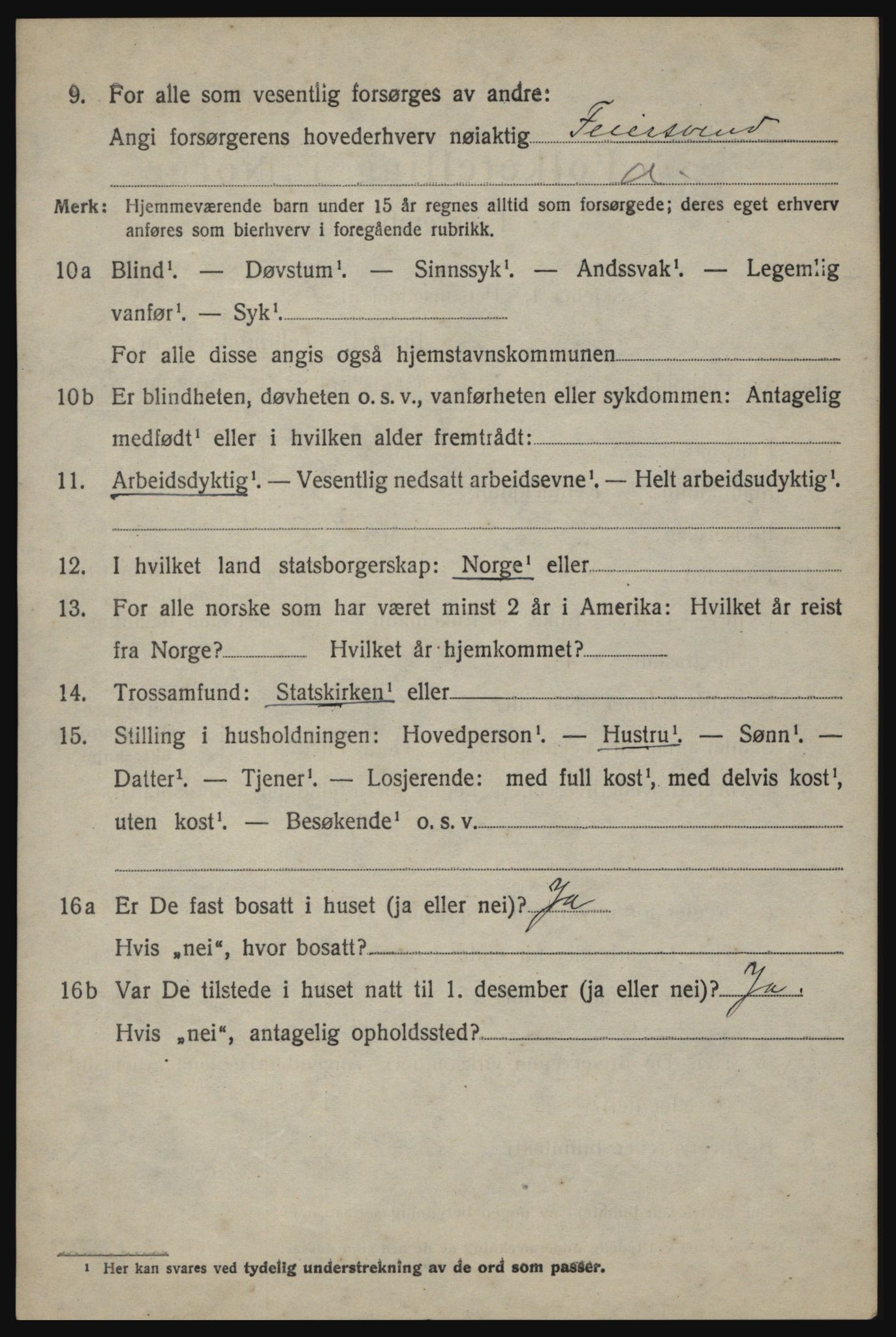 SAO, 1920 census for Berg, 1920, p. 7600