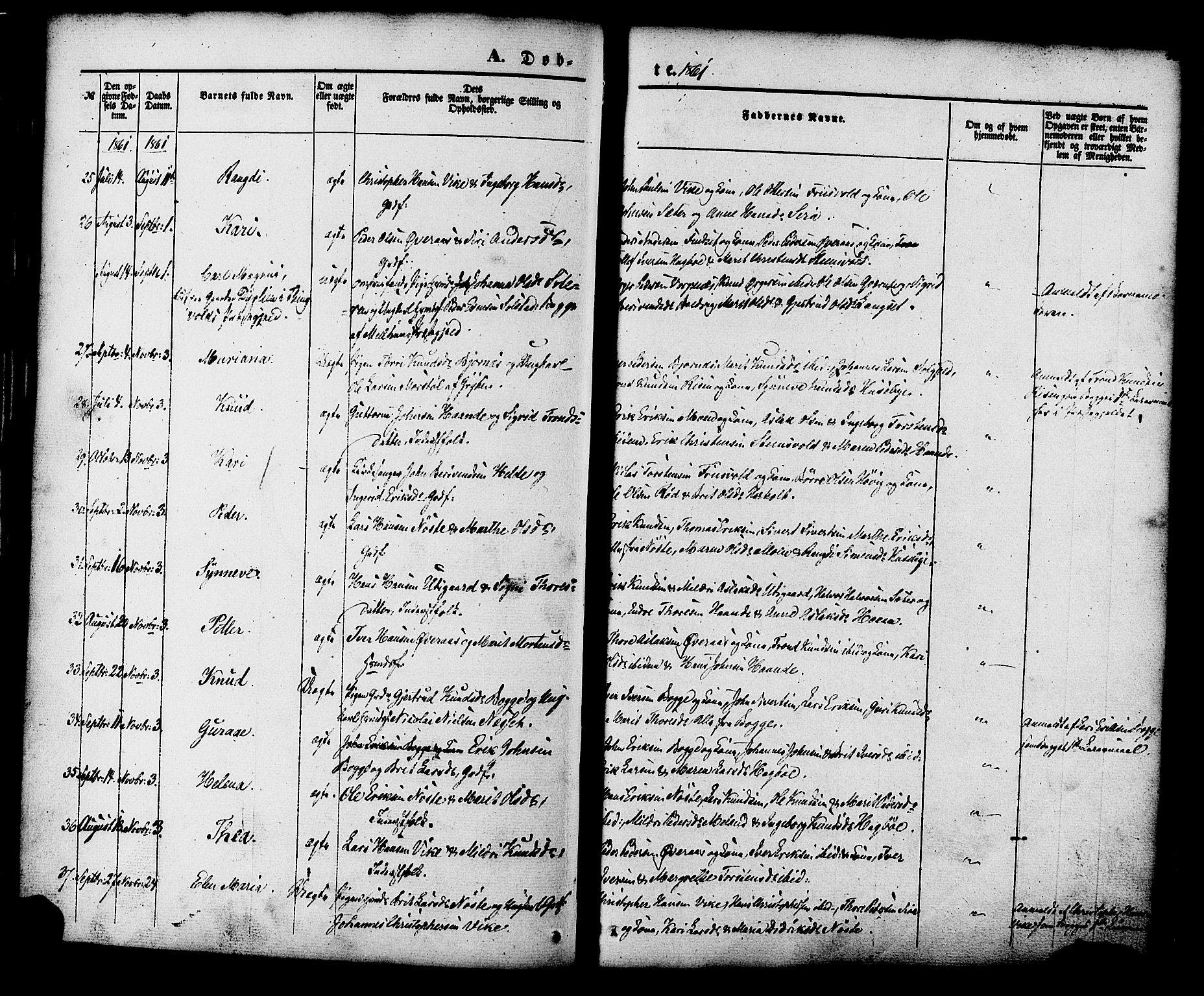 Ministerialprotokoller, klokkerbøker og fødselsregistre - Møre og Romsdal, AV/SAT-A-1454/552/L0637: Parish register (official) no. 552A01, 1845-1879, p. 40