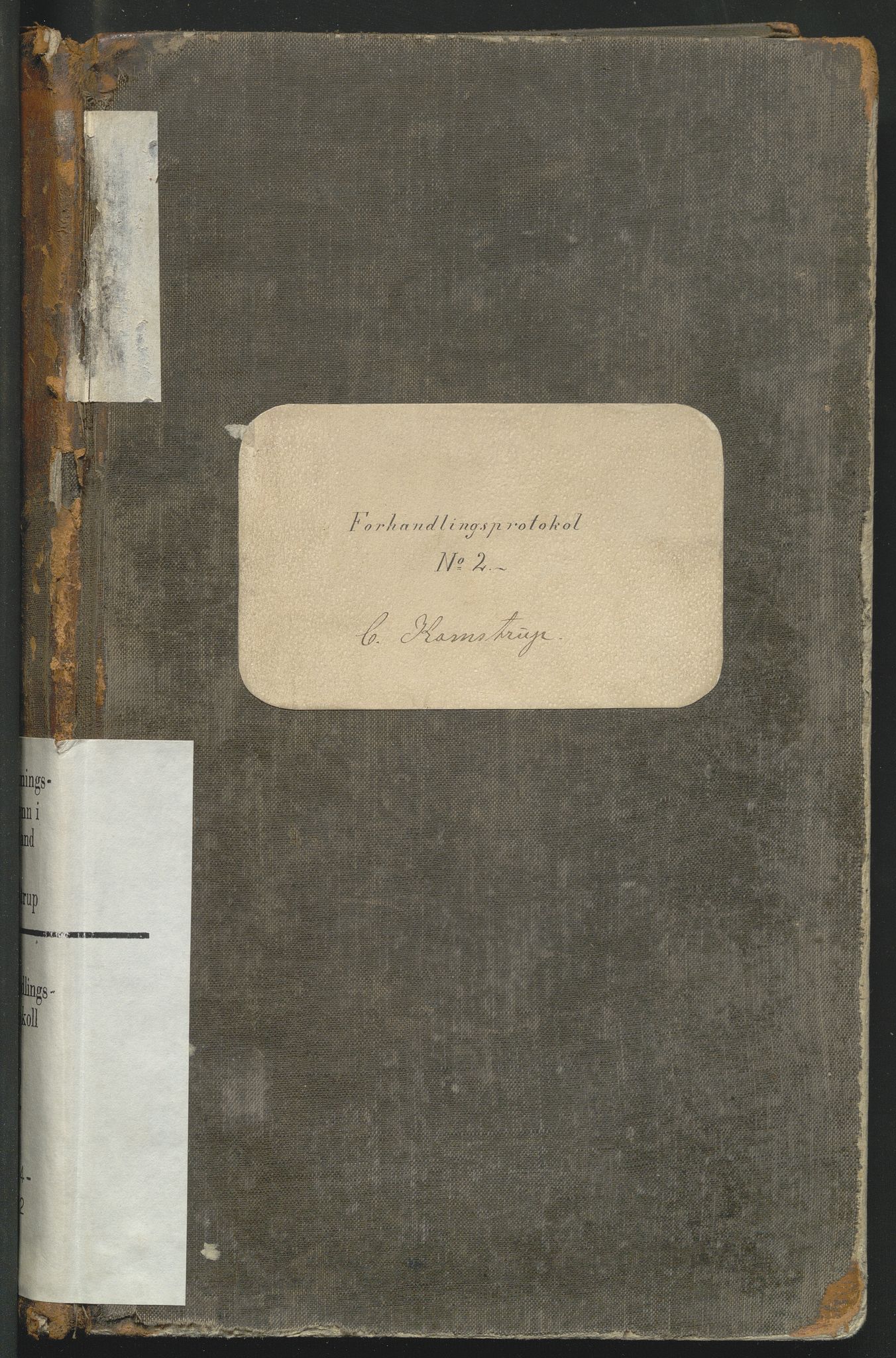 Utskiftningsformannen i Oppland fylke, AV/SAH-JORDSKIFTEO-001/H/Hc/Hcg/L0001/0002: Forhandlingsprotokoller  / Forhandlingsprotokoll - hele Oppland, 1874-1882