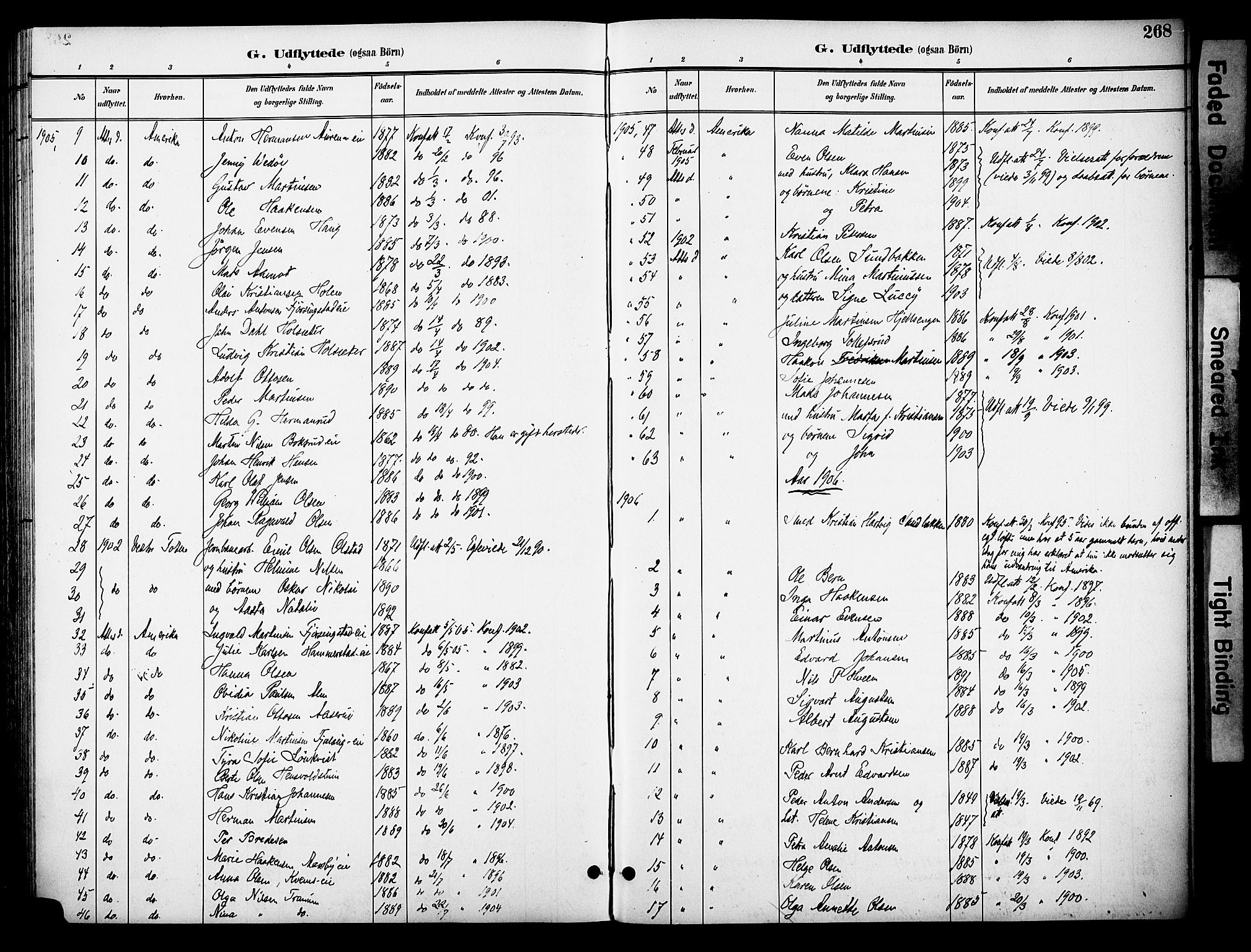 Østre Toten prestekontor, AV/SAH-PREST-104/H/Ha/Haa/L0009: Parish register (official) no. 9, 1897-1913, p. 268