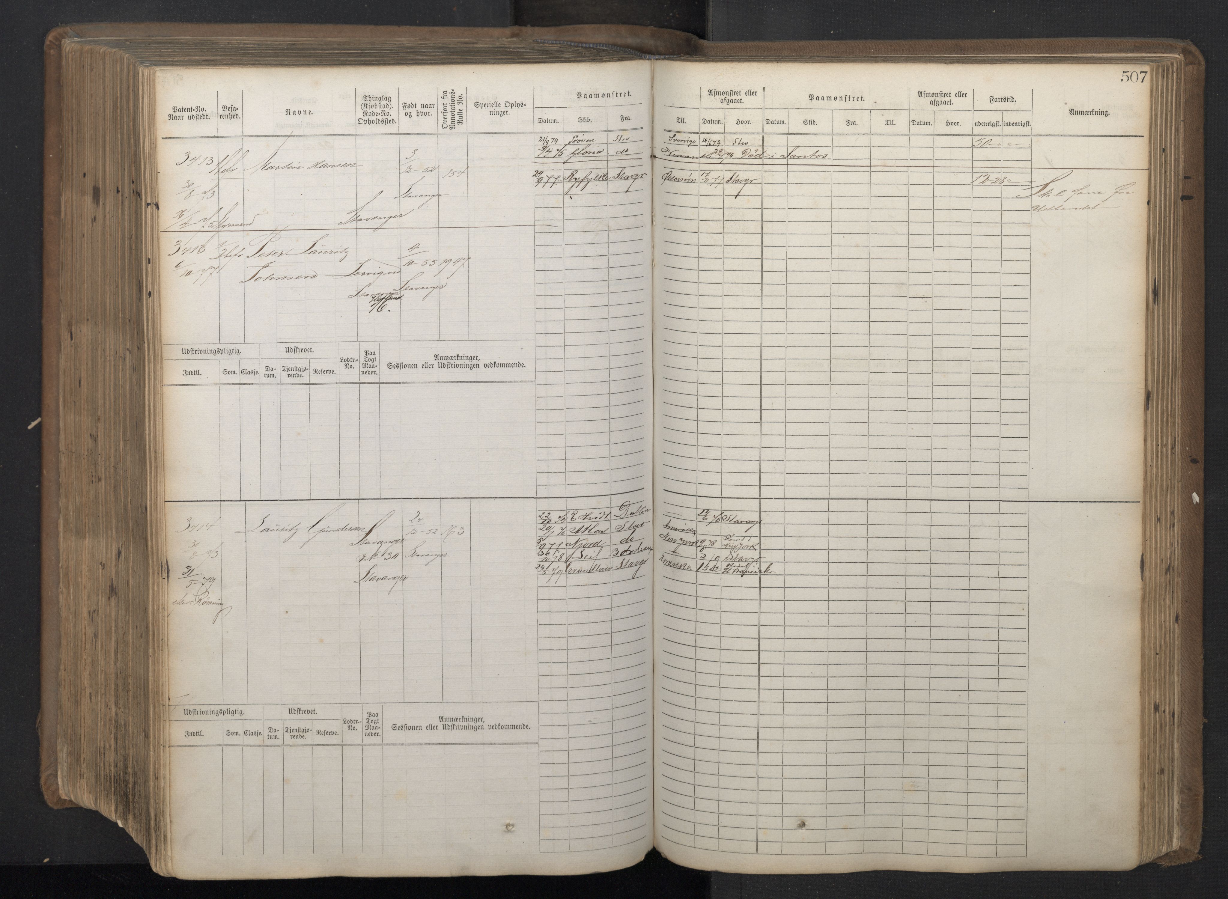 Stavanger sjømannskontor, AV/SAST-A-102006/F/Fb/Fbb/L0018: Sjøfartshovedrulle patnentnr. 2402-3602 (dublett), 1869, p. 511