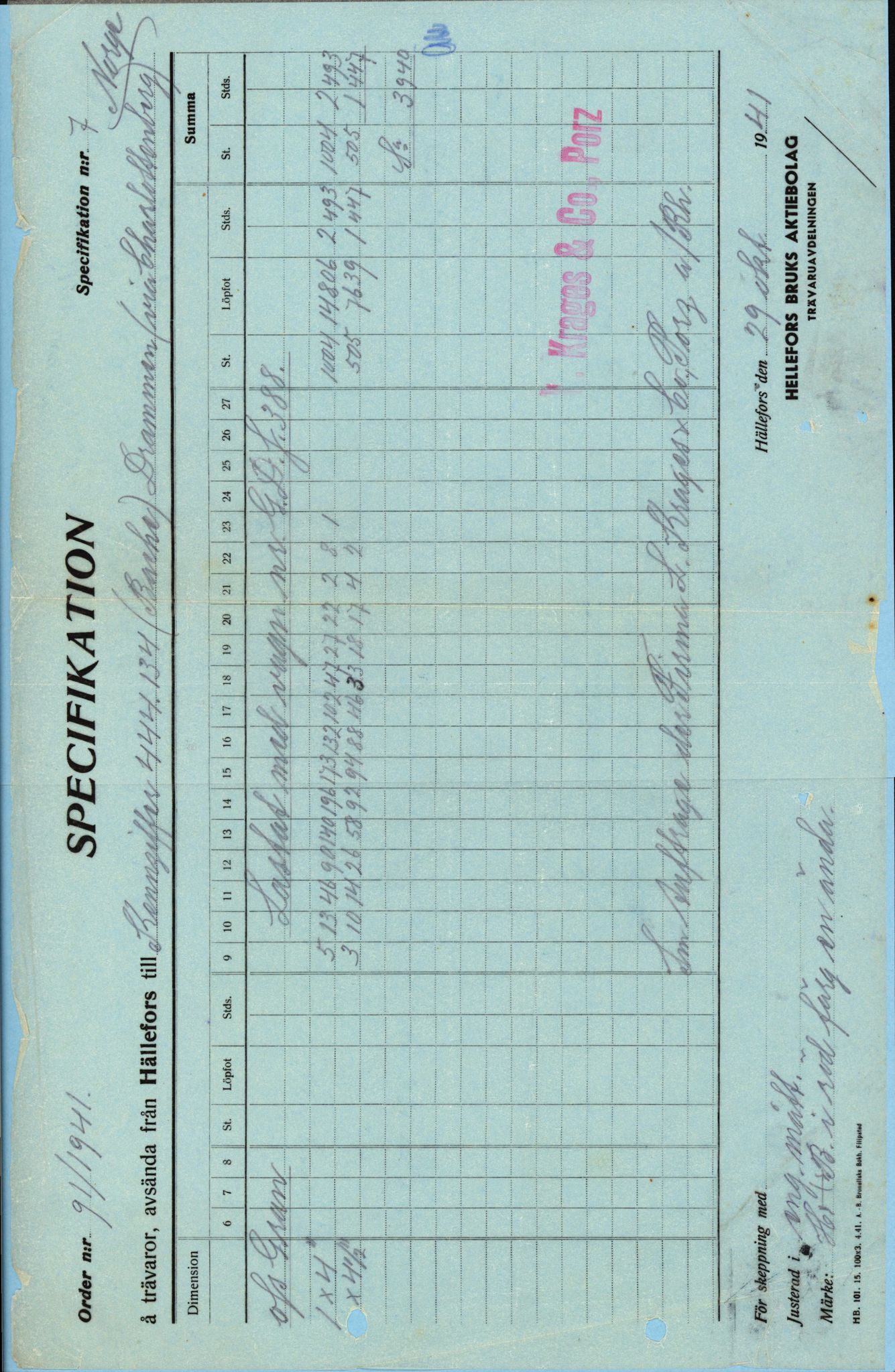 Tyske arkiver, Organisation Todt (OT), Einsatzgruppe Wiking, AV/RA-RAFA-2188/2/H/Hd/Hda/L0029/0002: Diverse, Zone Bergen / Diverse, 1940-1945, p. 101