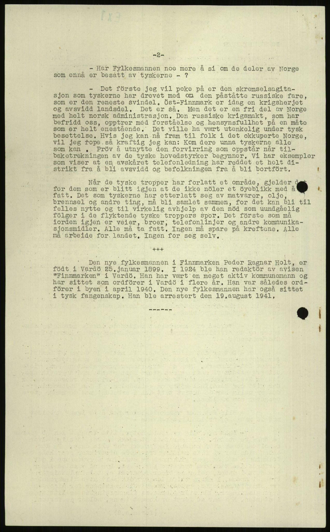 Kommunaldepartementet, Den alminnelige avdeling, RA/S-1437/F/Fe, 1944-1945, p. 4