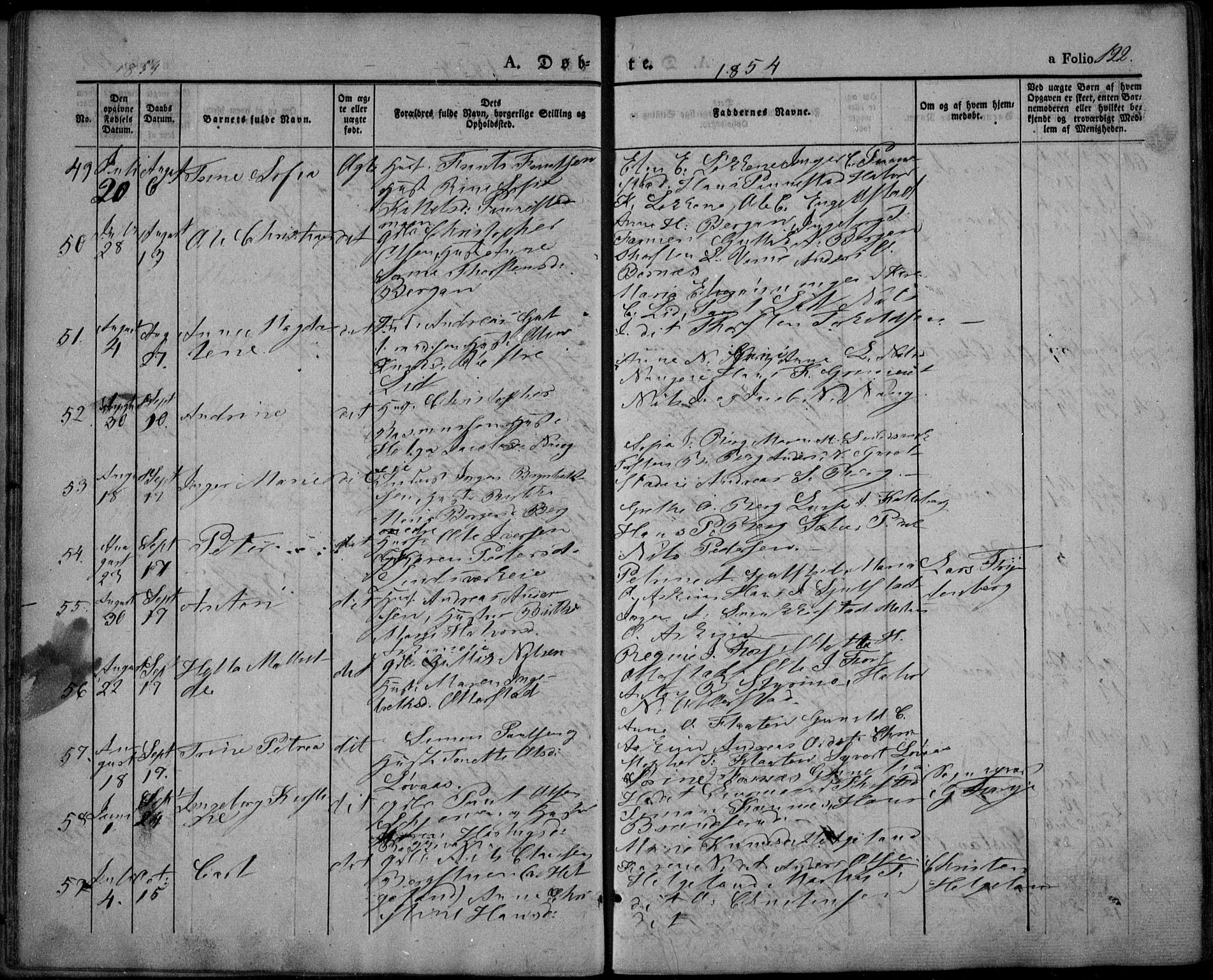 Lardal kirkebøker, SAKO/A-350/F/Fa/L0006: Parish register (official) no. I 6, 1835-1860, p. 122