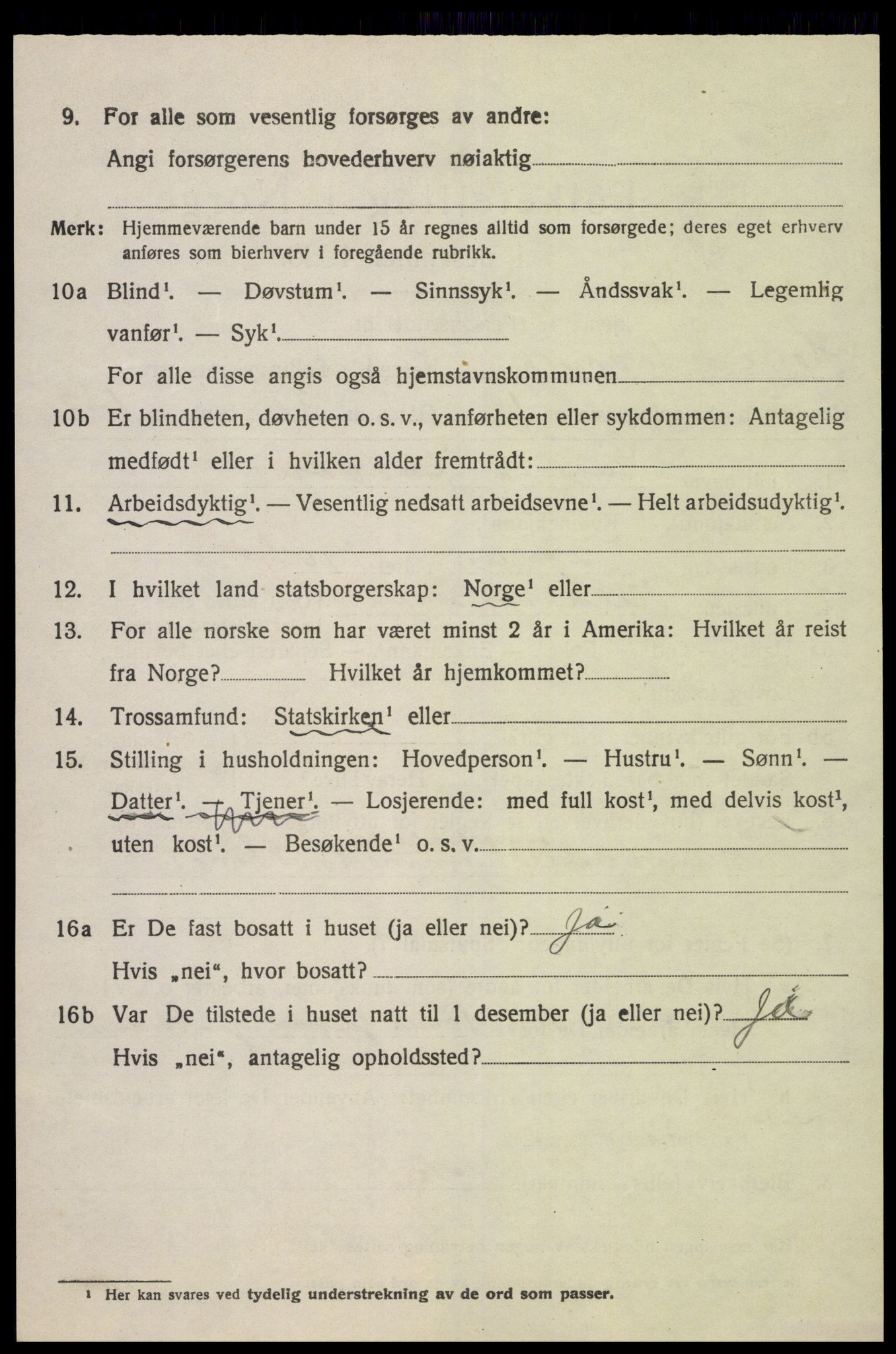 SAK, 1920 census for Halse og Harkmark, 1920, p. 3694