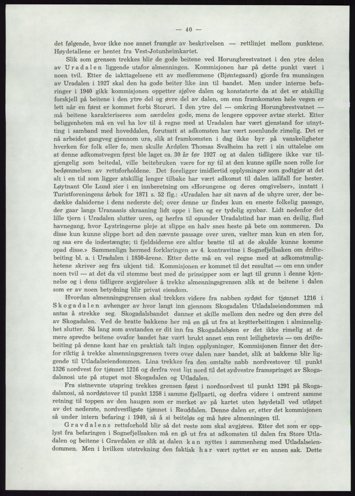 Høyfjellskommisjonen, AV/RA-S-1546/X/Xa/L0001: Nr. 1-33, 1909-1953, p. 5663