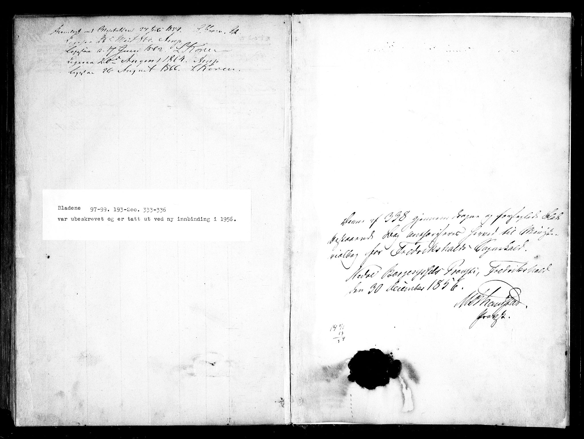 Halden prestekontor Kirkebøker, AV/SAO-A-10909/F/Fa/L0007: Parish register (official) no. I 7, 1857-1865