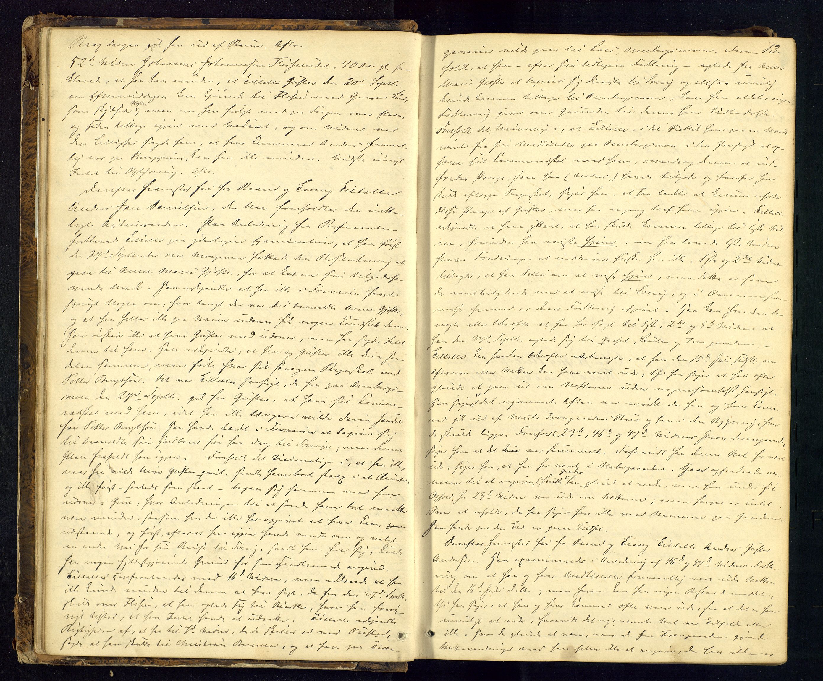 Solør tingrett, AV/SAH-TING-008/G/Gc/Gca/L0003: Ekstrarettsprotokoll, 1848-1851, p. 13