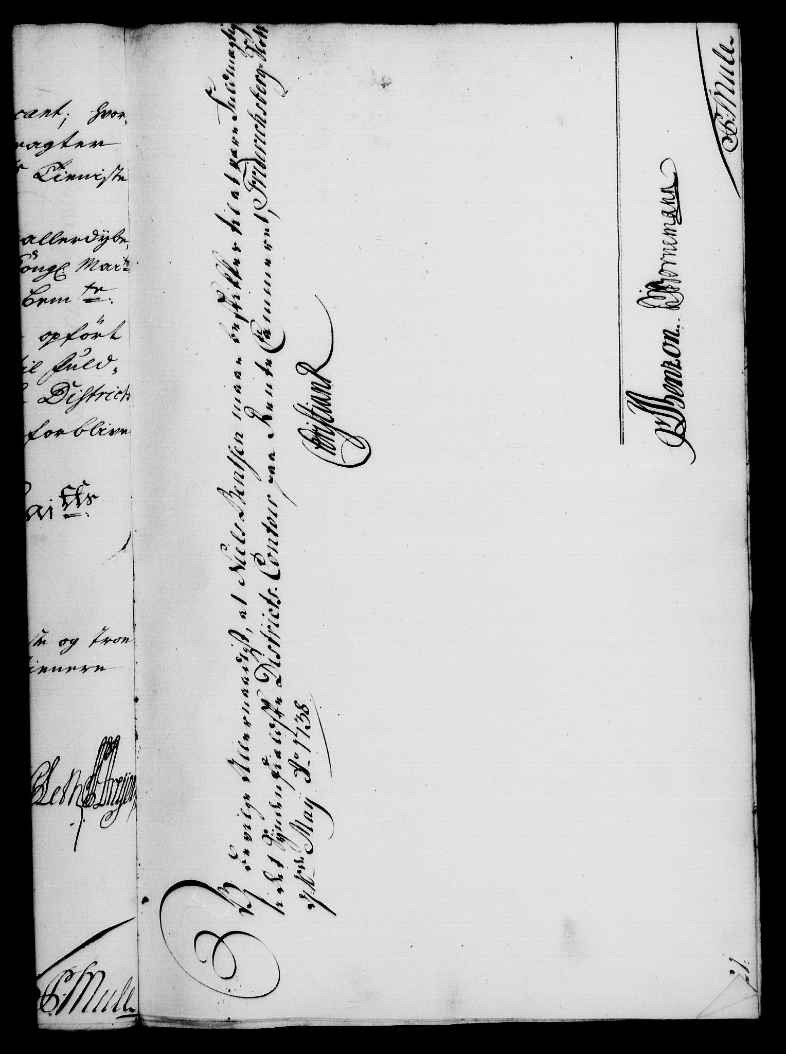 Rentekammeret, Kammerkanselliet, RA/EA-3111/G/Gf/Gfa/L0021: Norsk relasjons- og resolusjonsprotokoll (merket RK 52.21), 1738, p. 193