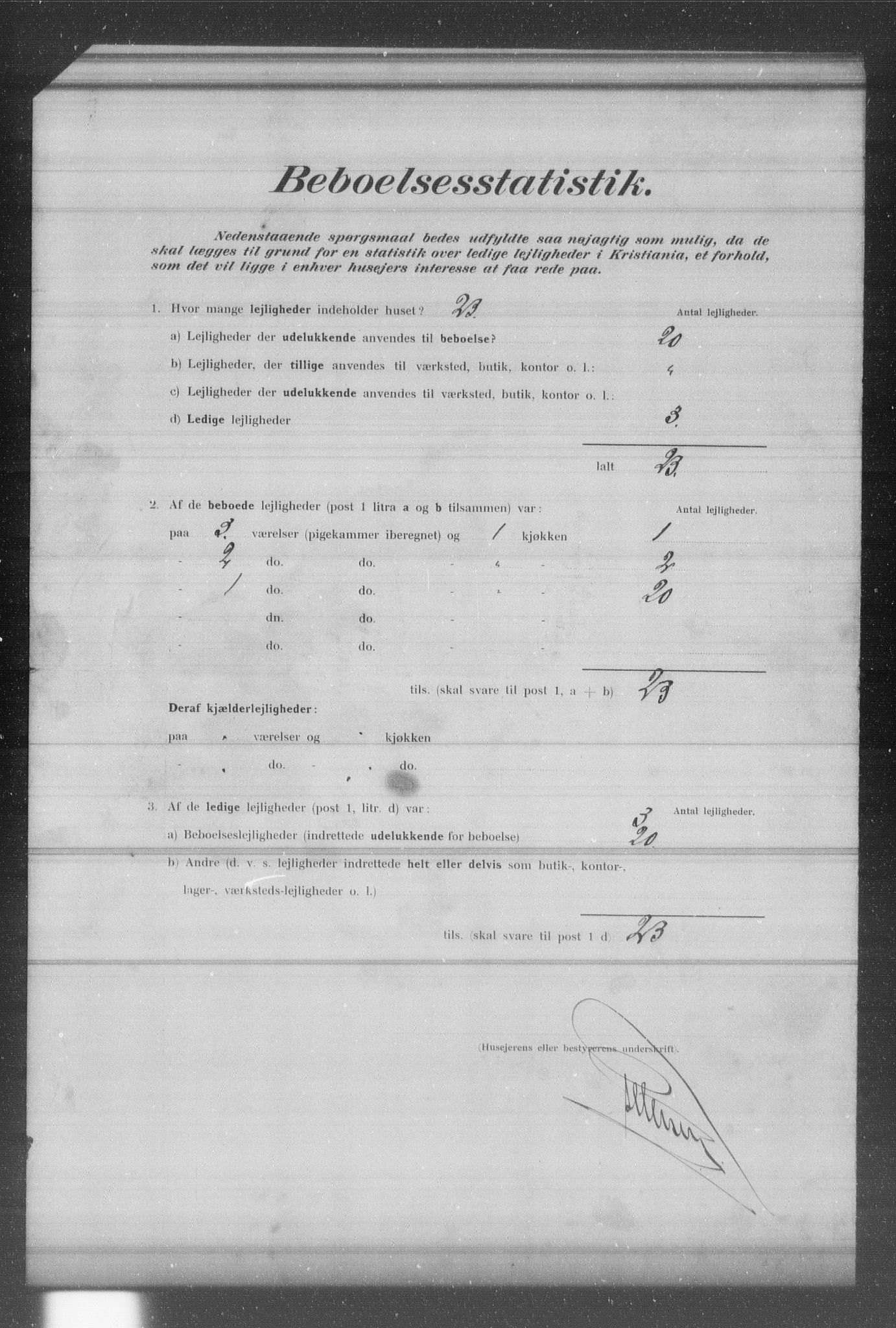 OBA, Municipal Census 1902 for Kristiania, 1902, p. 14406