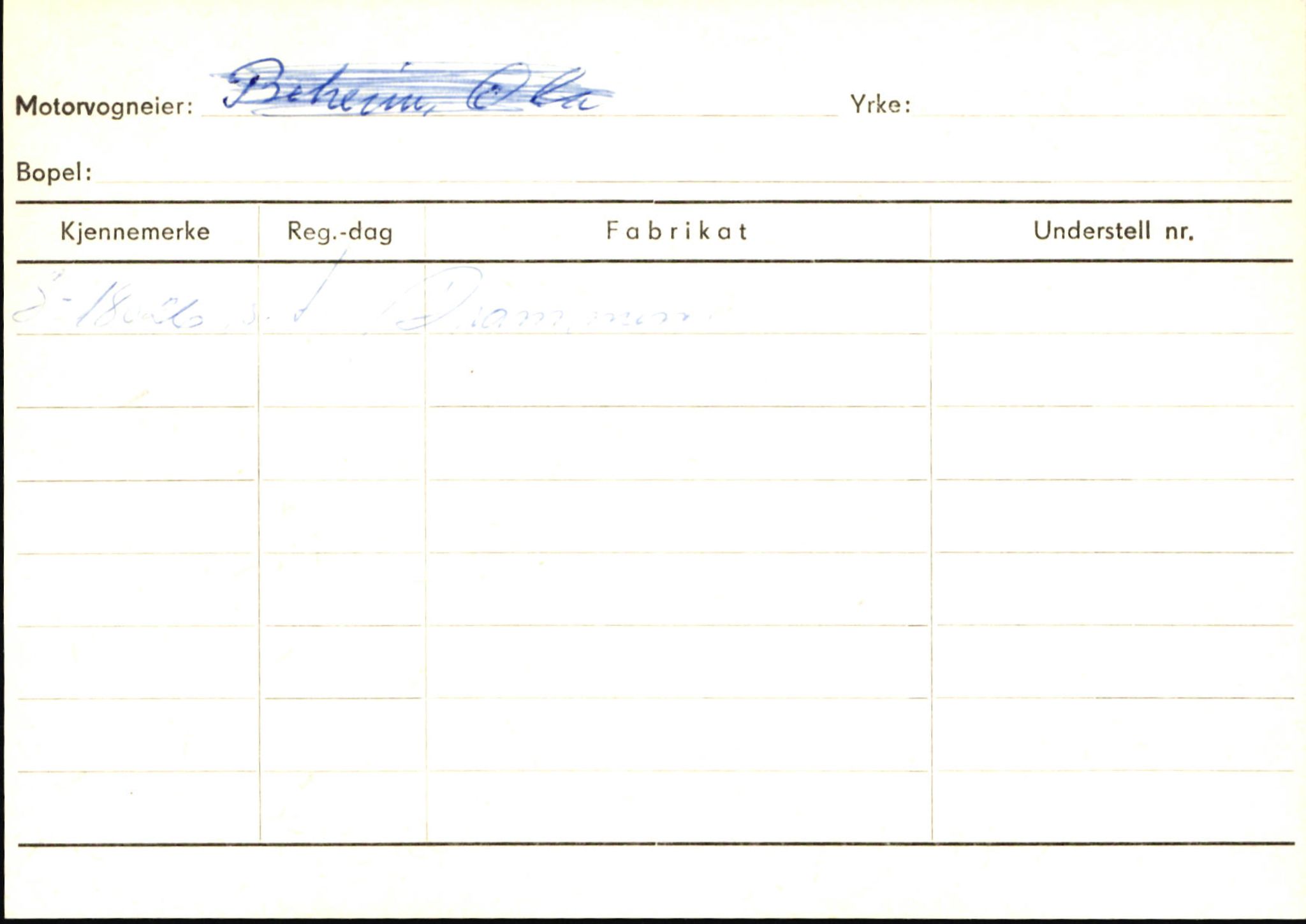 Statens vegvesen, Sogn og Fjordane vegkontor, AV/SAB-A-5301/4/F/L0145: Registerkort Vågsøy S-Å. Årdal I-P, 1945-1975, p. 1678