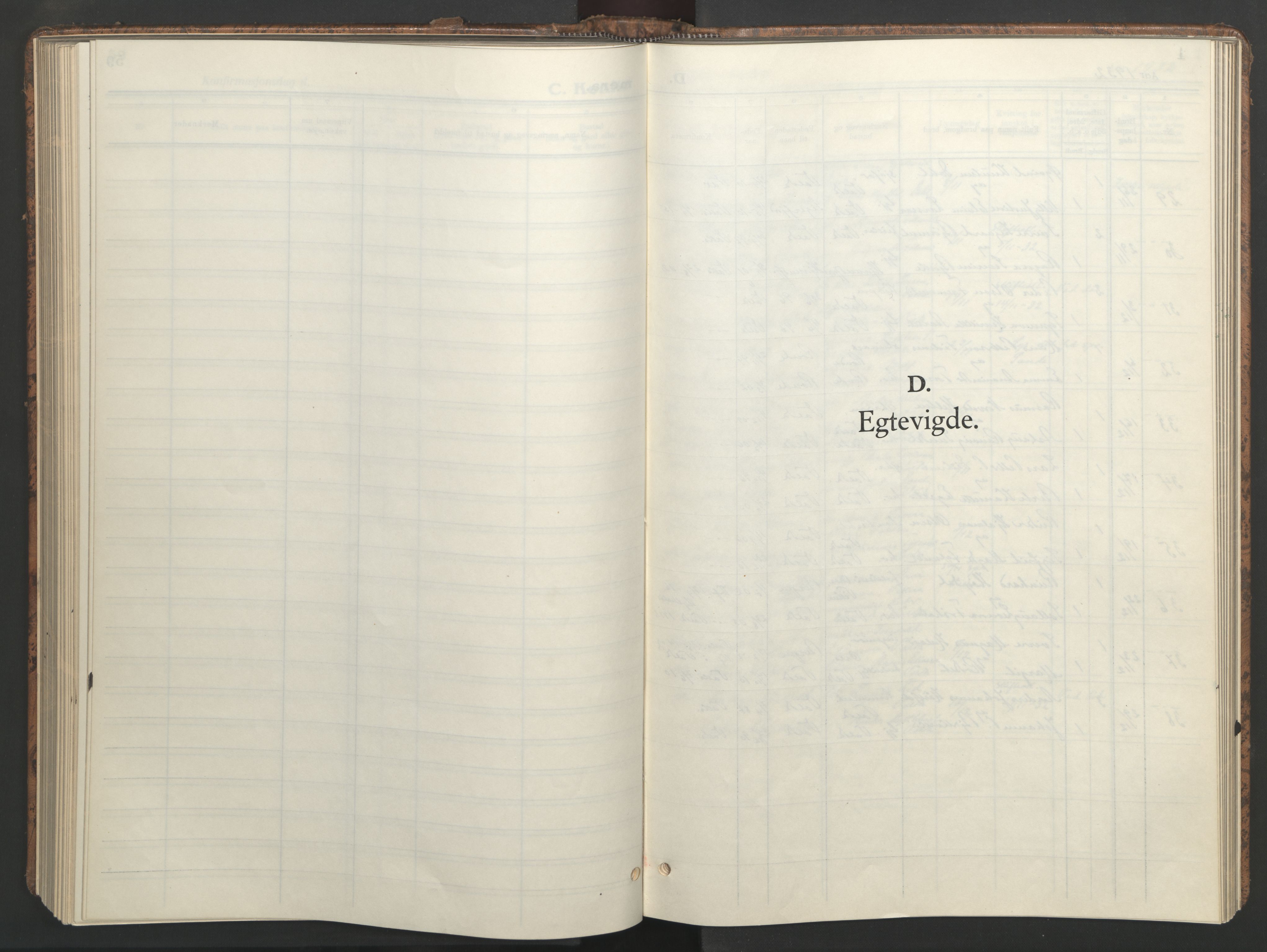 Ministerialprotokoller, klokkerbøker og fødselsregistre - Møre og Romsdal, SAT/A-1454/511/L0161: Parish register (copy) no. 511C07, 1933-1948