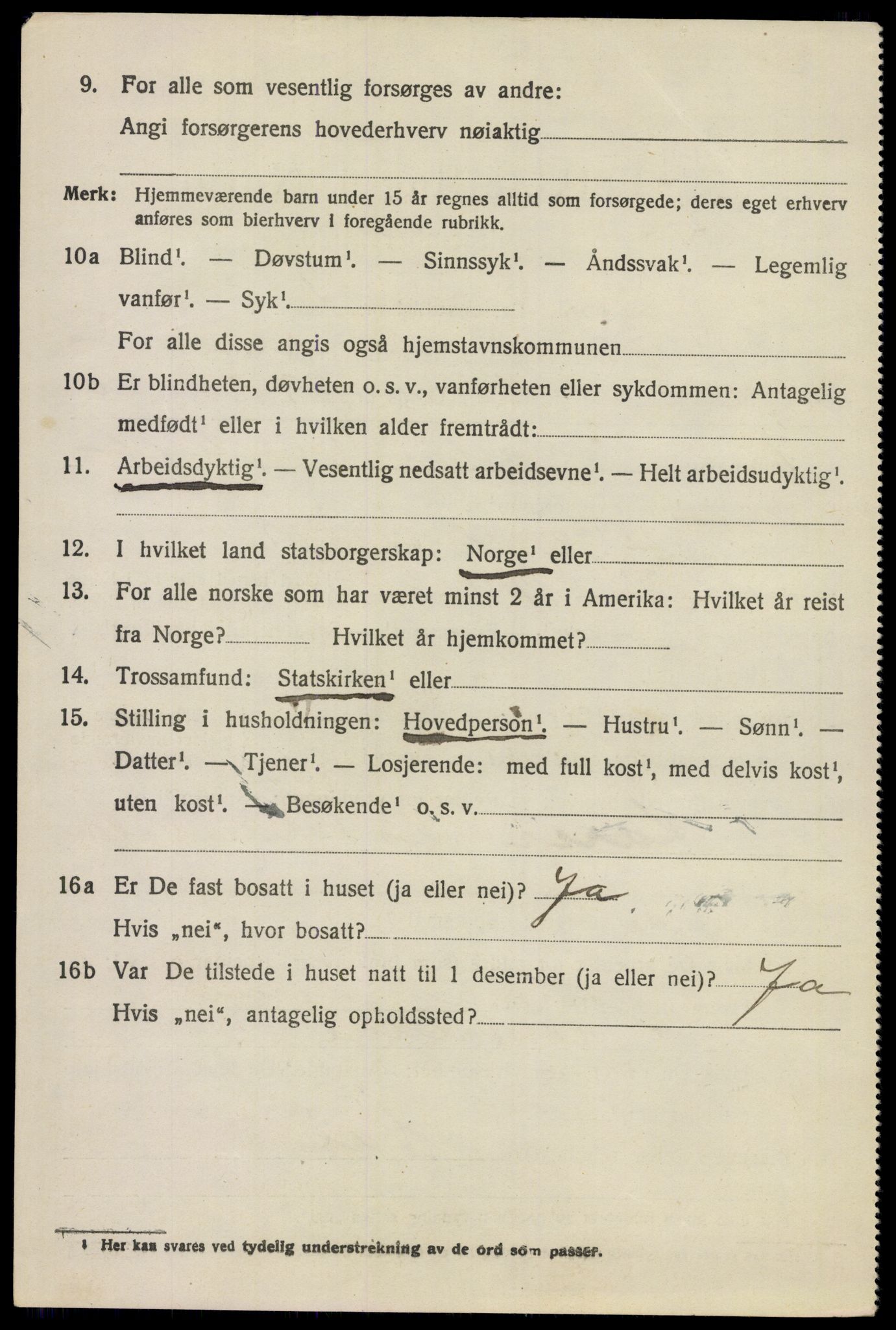 SAO, 1920 census for Gjerdrum, 1920, p. 1351