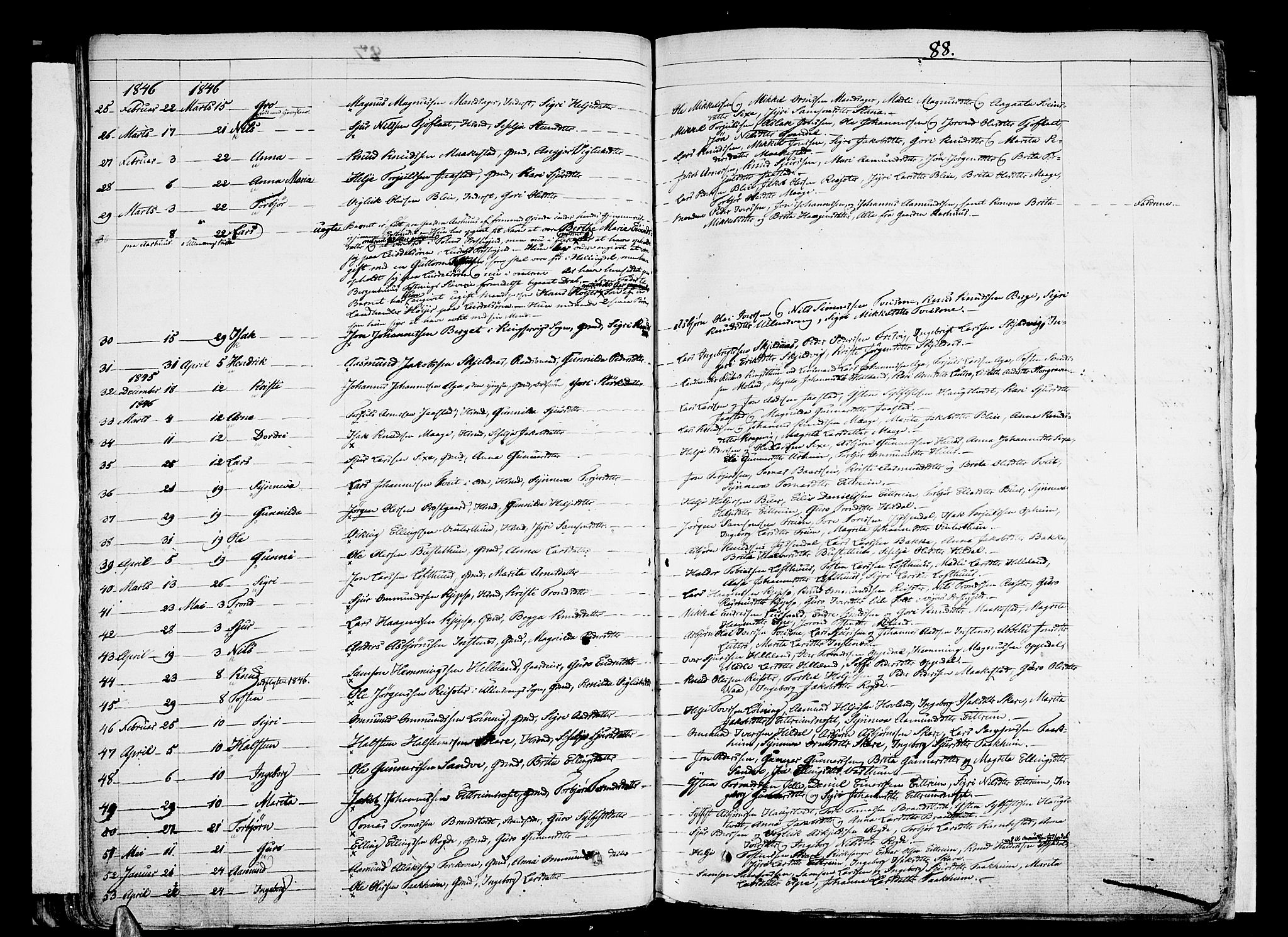 Ullensvang sokneprestembete, SAB/A-78701/H/Haa: Parish register (official) no. A 10, 1825-1853, p. 90