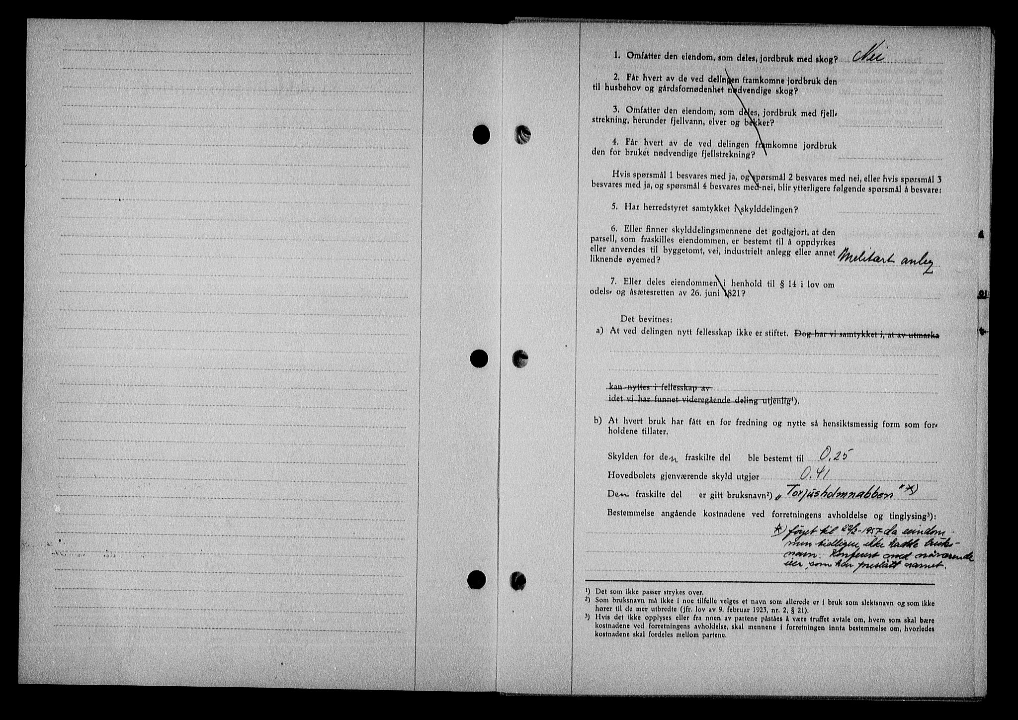 Nedenes sorenskriveri, AV/SAK-1221-0006/G/Gb/Gba/L0051: Mortgage book no. A-V, 1943-1944, Diary no: : 1067/1943