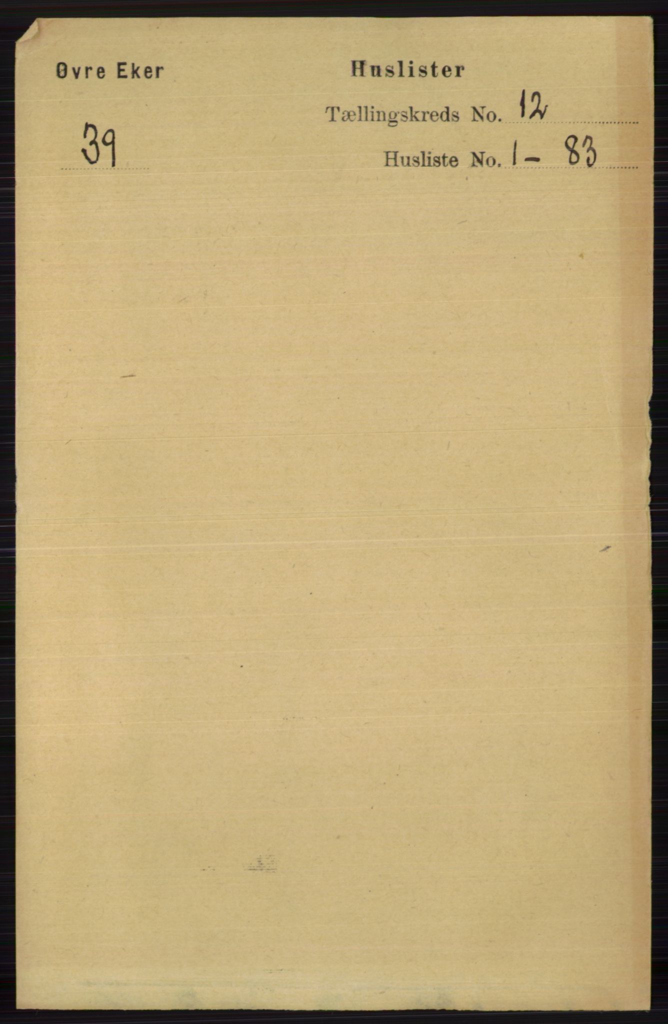 RA, 1891 census for 0624 Øvre Eiker, 1891, p. 5194