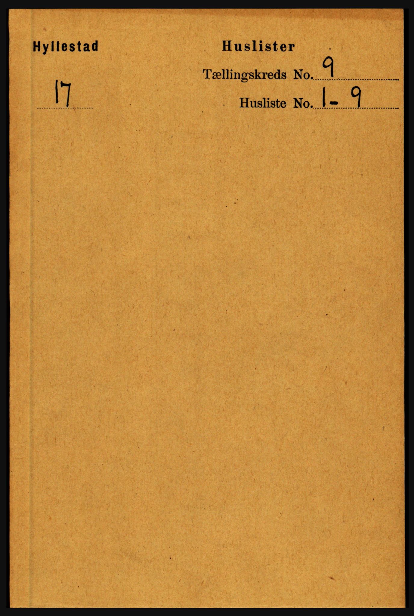 RA, 1891 census for 1413 Hyllestad, 1891, p. 1552