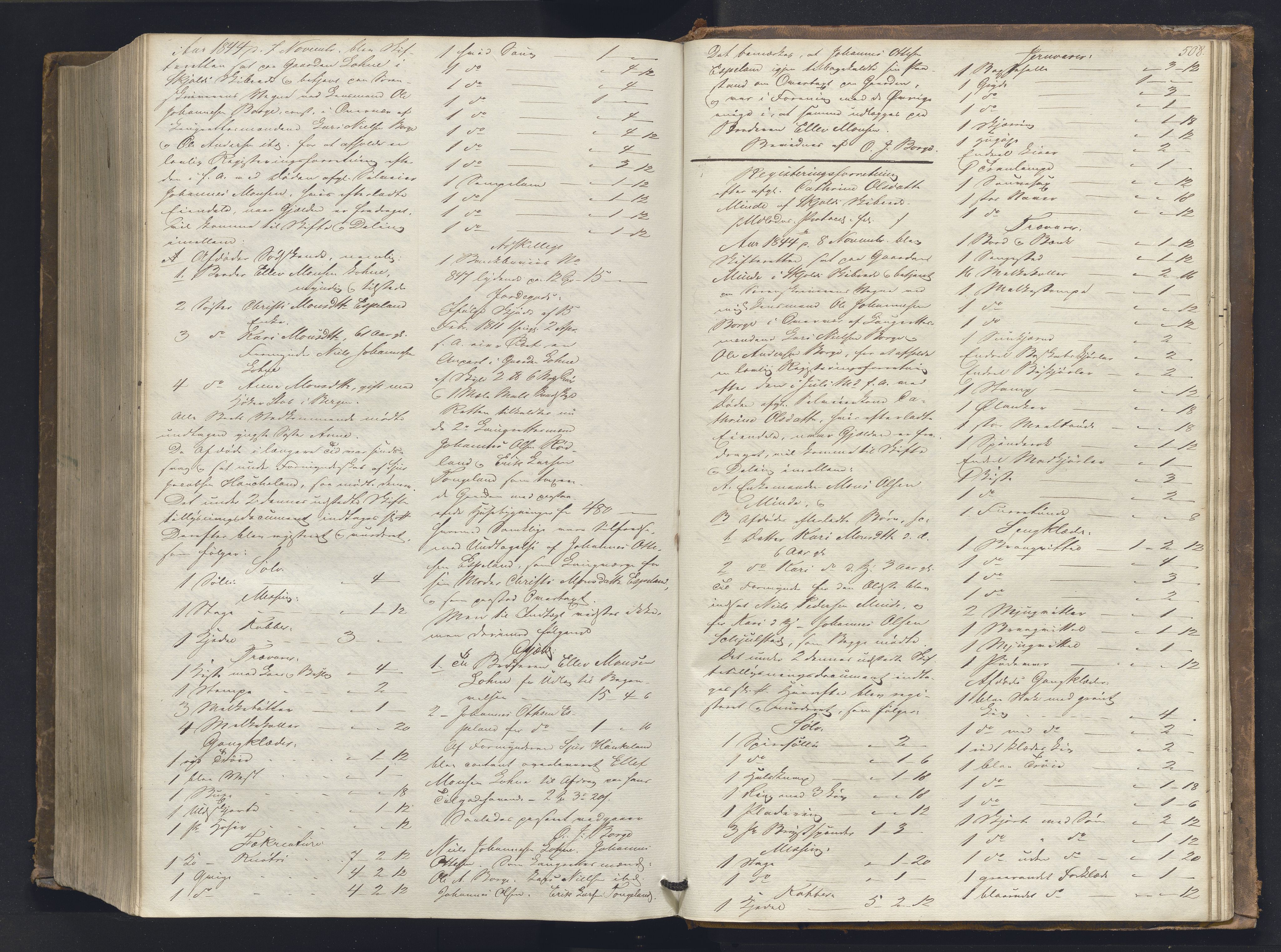 Nordhordland sorenskrivar, AV/SAB-A-2901/1/H/Hb/L0001: Registreringsprotokollar, 1841-1845, p. 508