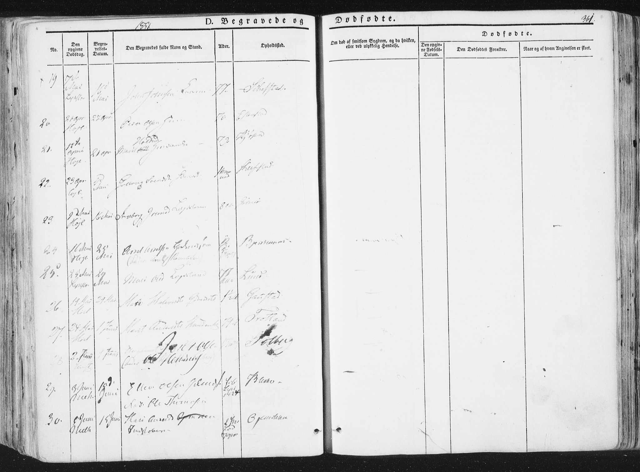 Ministerialprotokoller, klokkerbøker og fødselsregistre - Sør-Trøndelag, SAT/A-1456/691/L1074: Parish register (official) no. 691A06, 1842-1852, p. 361