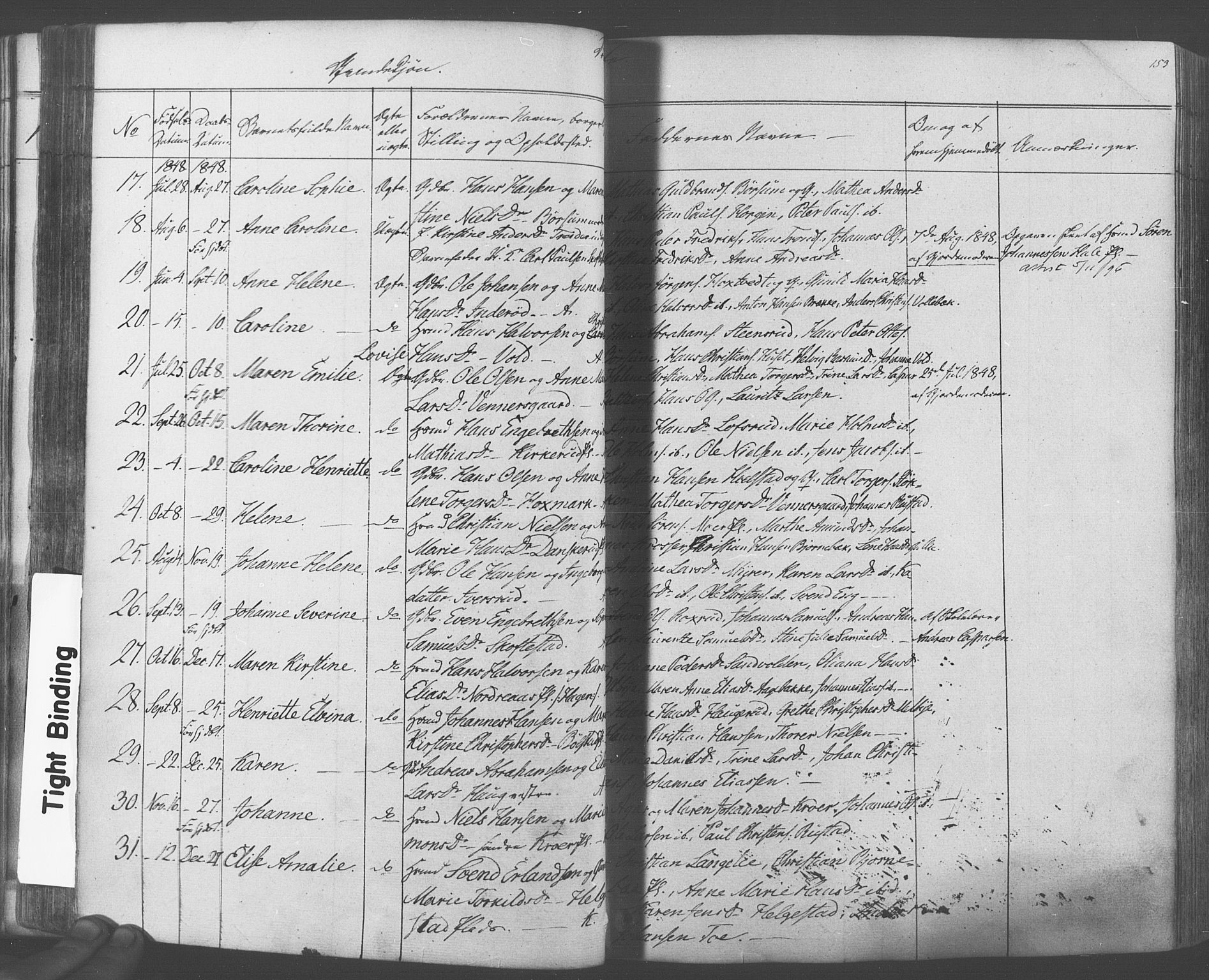Ås prestekontor Kirkebøker, SAO/A-10894/F/Fa/L0006: Parish register (official) no. I 6, 1841-1853, p. 152-153