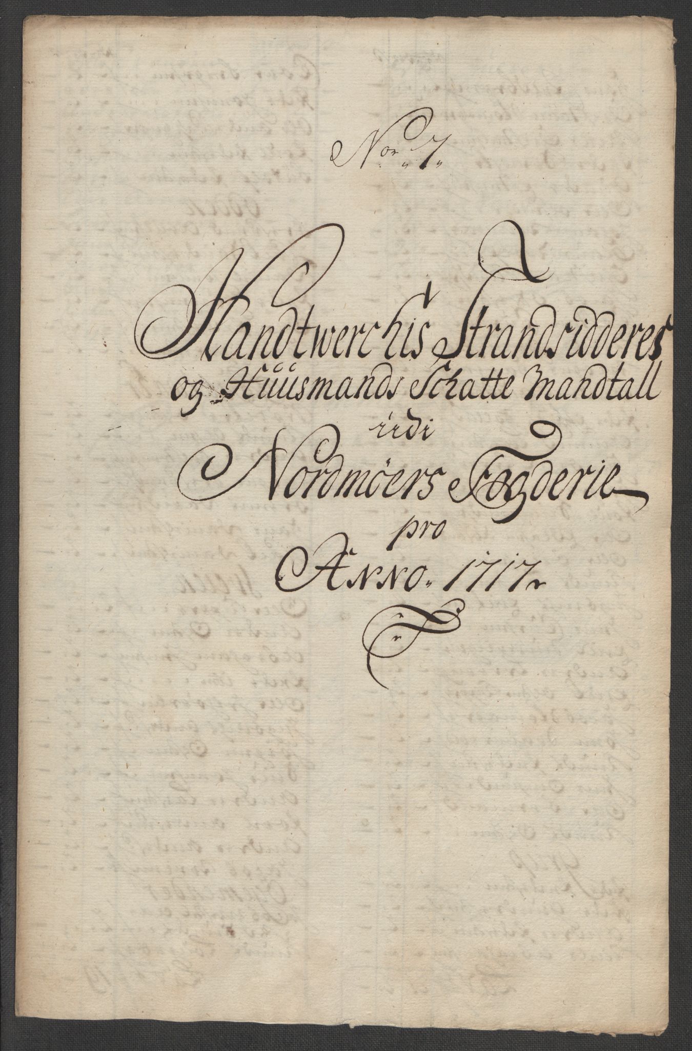 Rentekammeret inntil 1814, Reviderte regnskaper, Fogderegnskap, RA/EA-4092/R56/L3750: Fogderegnskap Nordmøre, 1717, p. 120