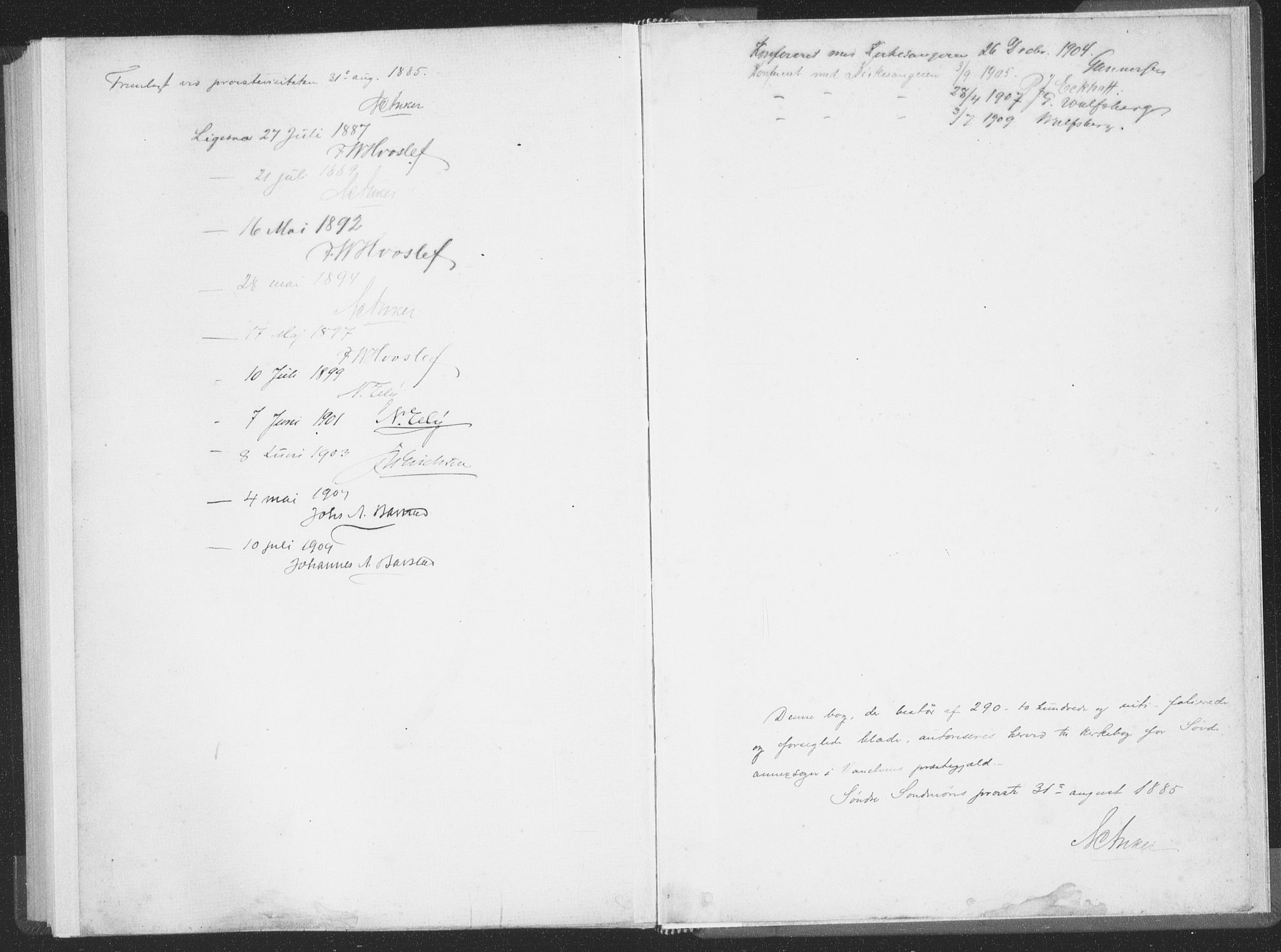 Ministerialprotokoller, klokkerbøker og fødselsregistre - Møre og Romsdal, AV/SAT-A-1454/502/L0025: Parish register (official) no. 502A03, 1885-1909