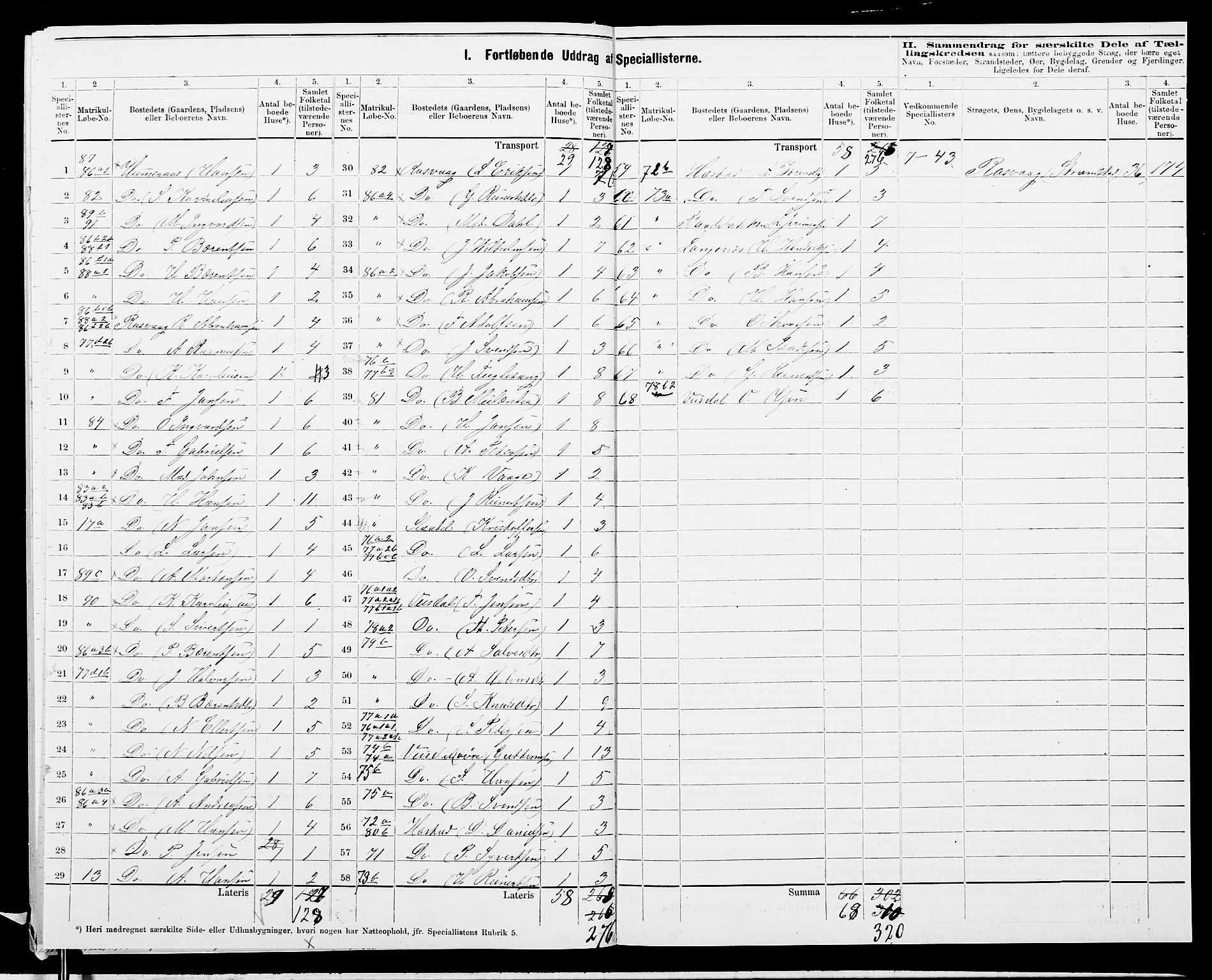 SAK, 1875 census for 1042L Flekkefjord/Nes og Hidra, 1875, p. 49