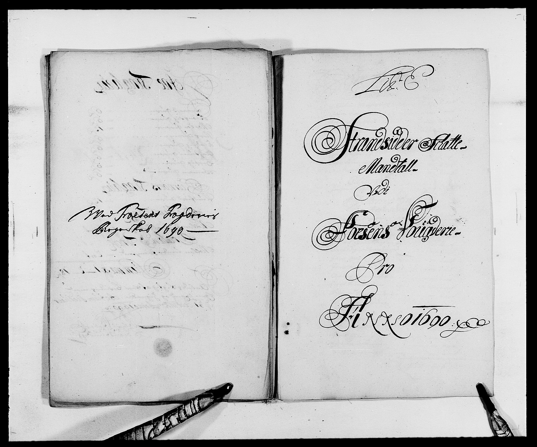 Rentekammeret inntil 1814, Reviderte regnskaper, Fogderegnskap, RA/EA-4092/R57/L3848: Fogderegnskap Fosen, 1690-1691, p. 80