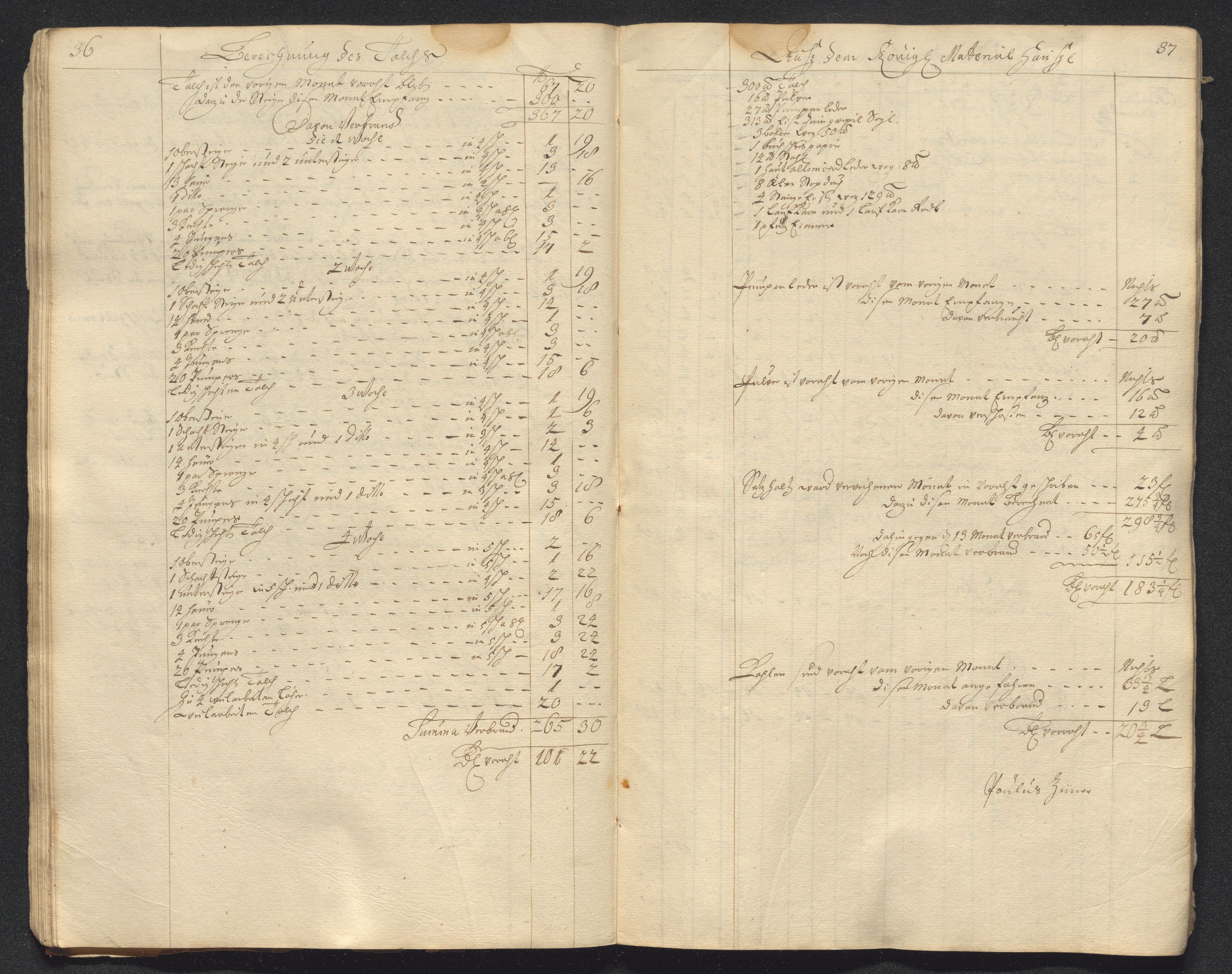 Kongsberg Sølvverk 1623-1816, AV/SAKO-EA-3135/001/D/Dc/Dcd/L0098: Utgiftsregnskap for gruver m.m. , 1710, p. 21