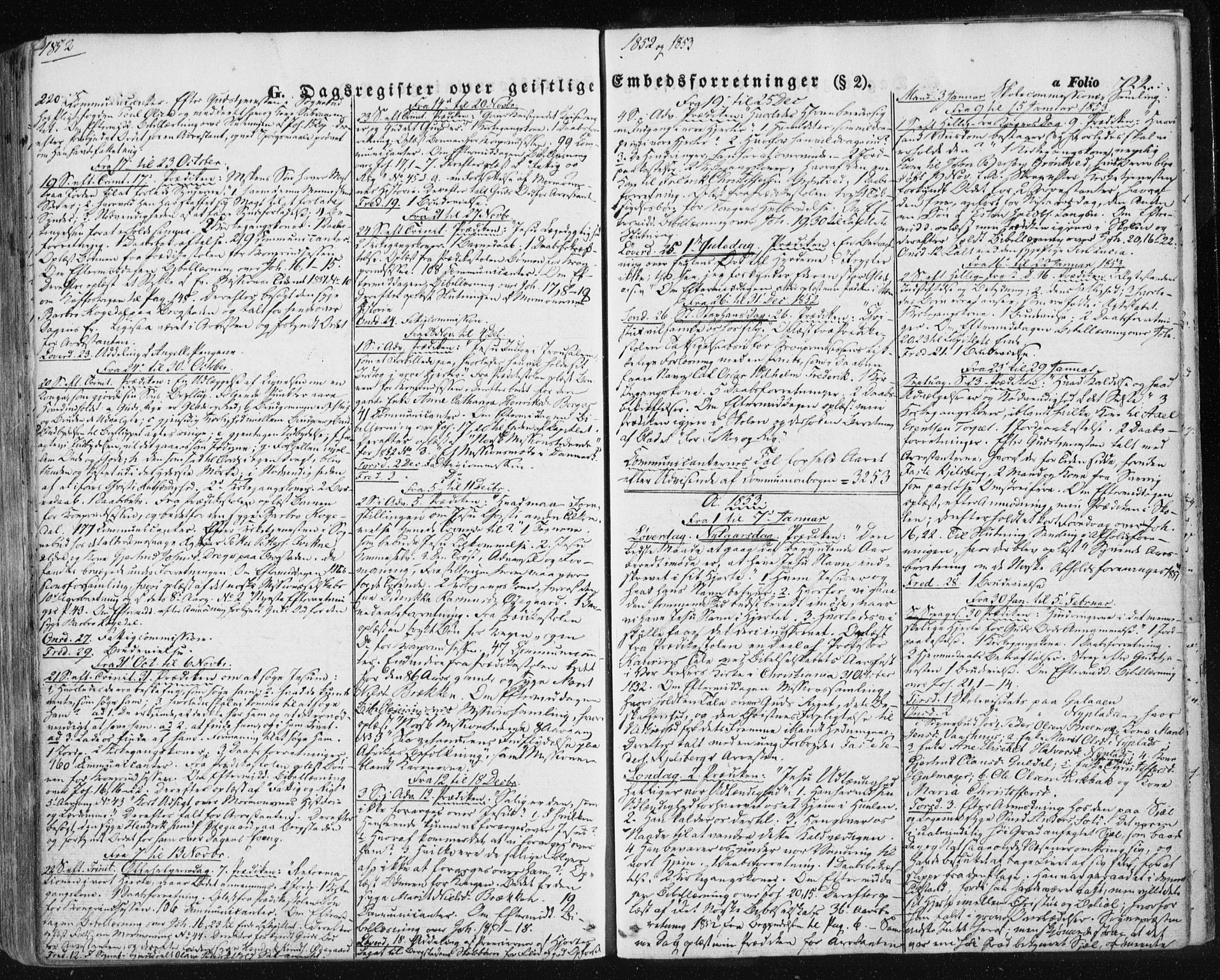 Ministerialprotokoller, klokkerbøker og fødselsregistre - Sør-Trøndelag, SAT/A-1456/681/L0931: Parish register (official) no. 681A09, 1845-1859, p. 722