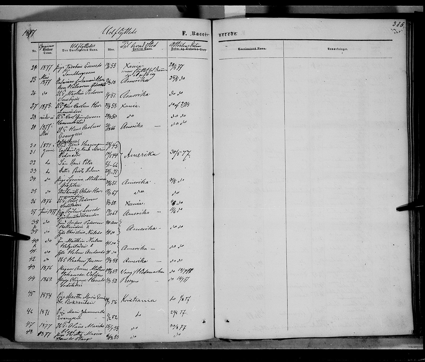 Østre Toten prestekontor, SAH/PREST-104/H/Ha/Haa/L0005: Parish register (official) no. 5, 1866-1877, p. 386