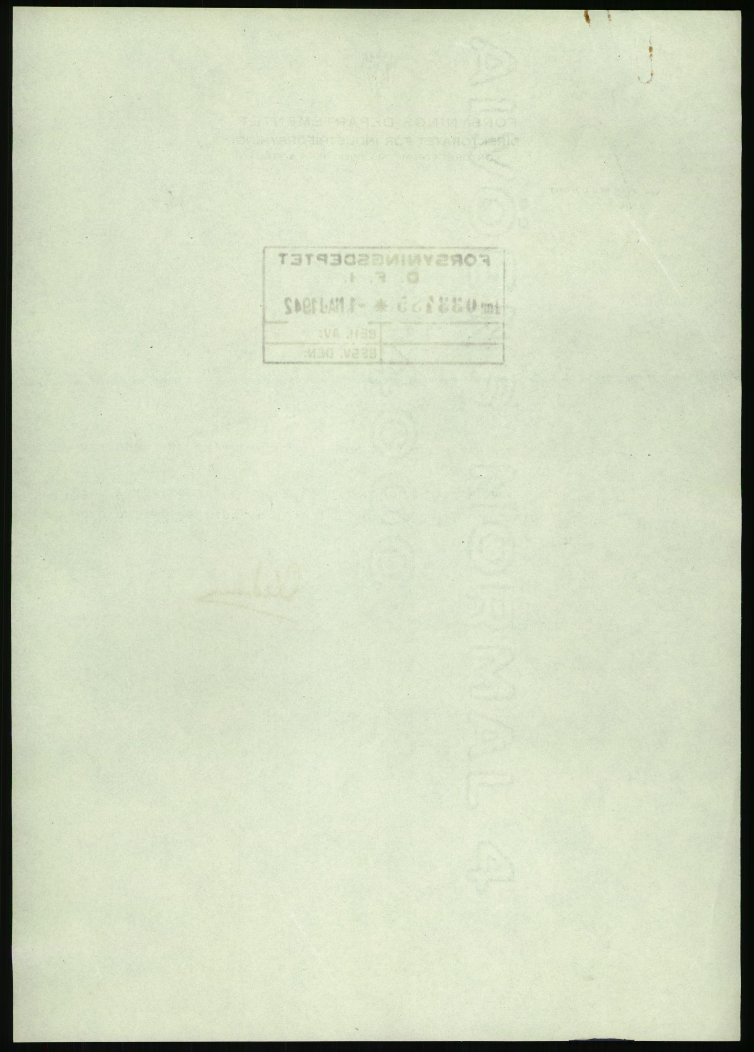 Direktoratet for industriforsyning, Sekretariatet, AV/RA-S-4153/D/Df/L0054: 9. Metallkontoret, 1940-1945, p. 1436