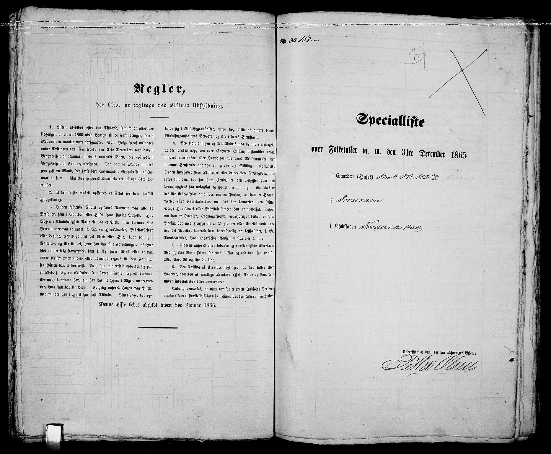 RA, 1865 census for Fredrikstad/Fredrikstad, 1865, p. 351