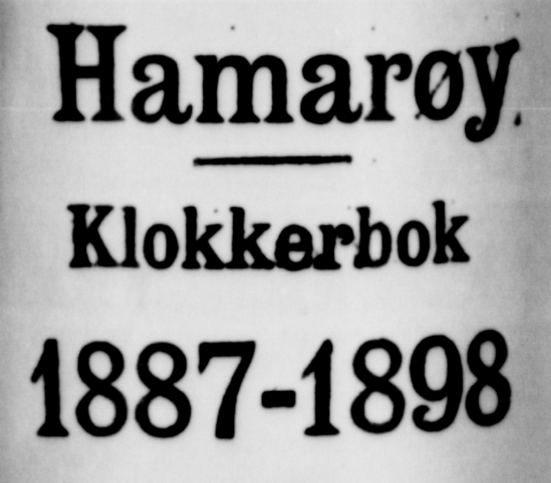 Ministerialprotokoller, klokkerbøker og fødselsregistre - Nordland, SAT/A-1459/859/L0859: Parish register (copy) no. 859C05, 1887-1898