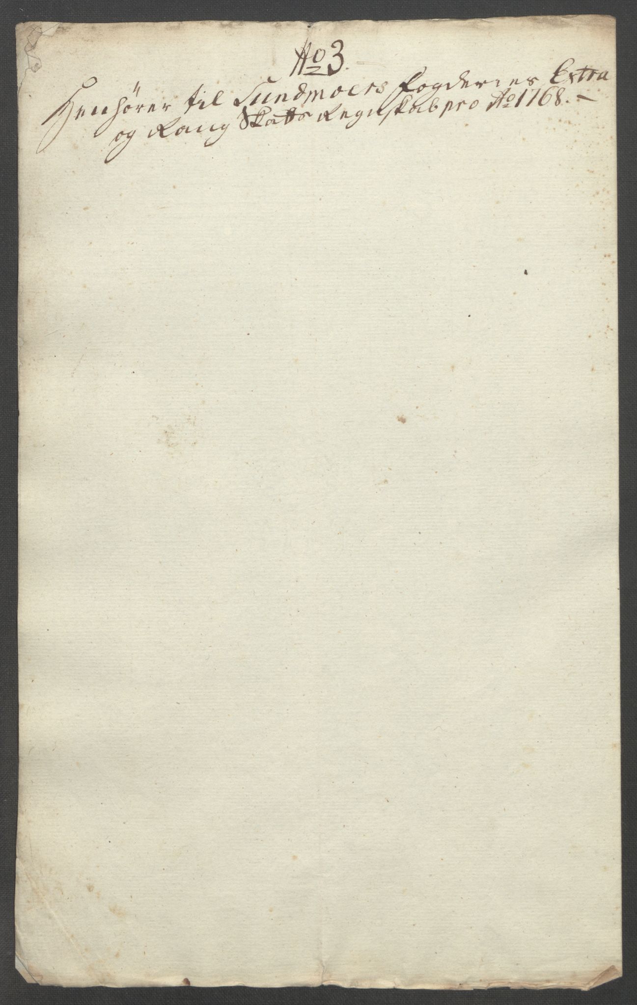 Rentekammeret inntil 1814, Reviderte regnskaper, Fogderegnskap, RA/EA-4092/R54/L3645: Ekstraskatten Sunnmøre, 1762-1772, p. 133