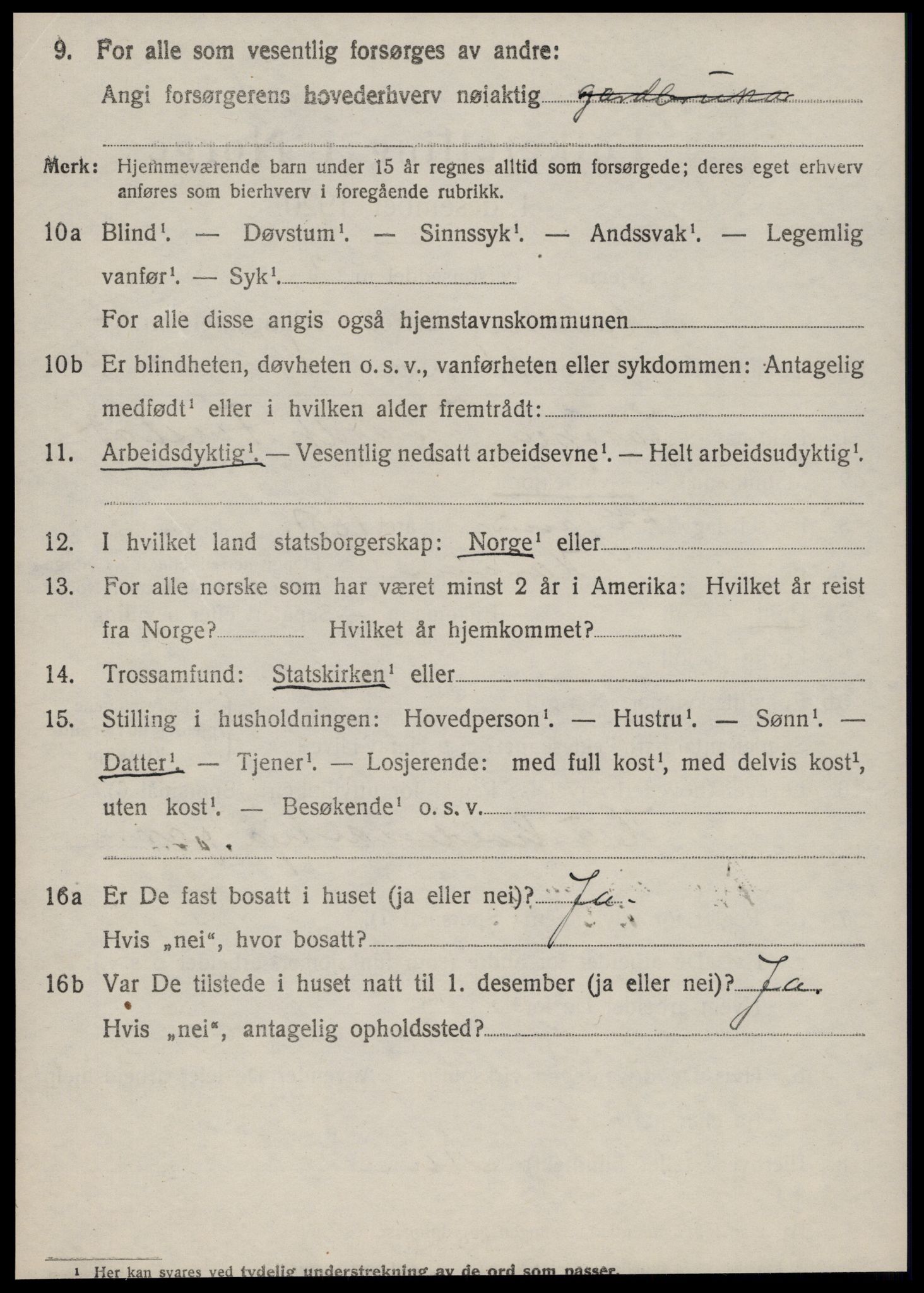 SAT, 1920 census for Haram, 1920, p. 3914