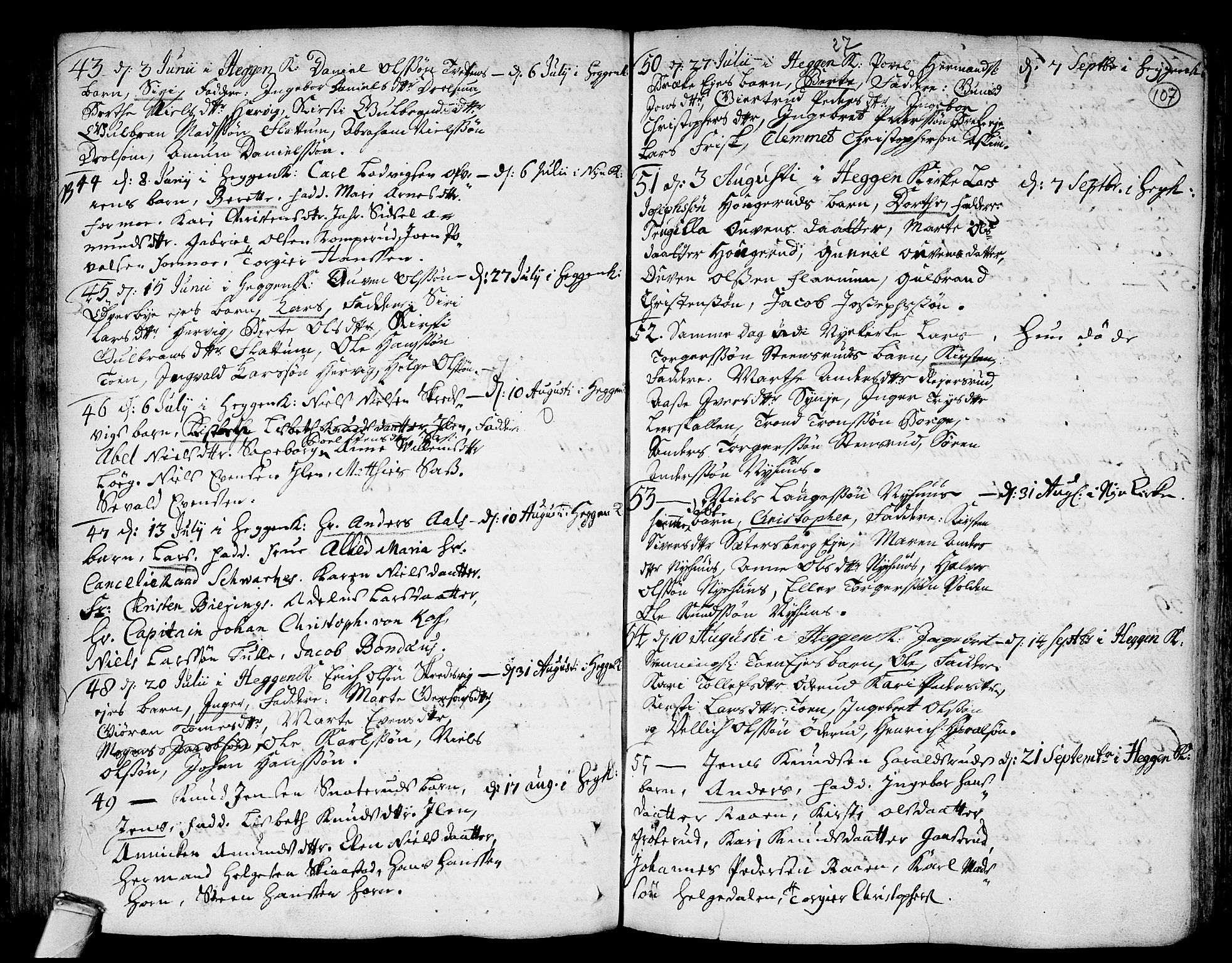 Modum kirkebøker, AV/SAKO-A-234/F/Fa/L0001: Parish register (official) no. 1, 1712-1740, p. 107
