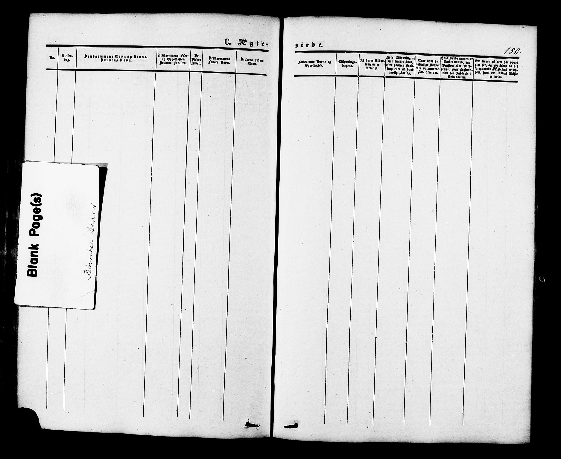 Ministerialprotokoller, klokkerbøker og fødselsregistre - Møre og Romsdal, AV/SAT-A-1454/546/L0594: Parish register (official) no. 546A02, 1854-1882, p. 150