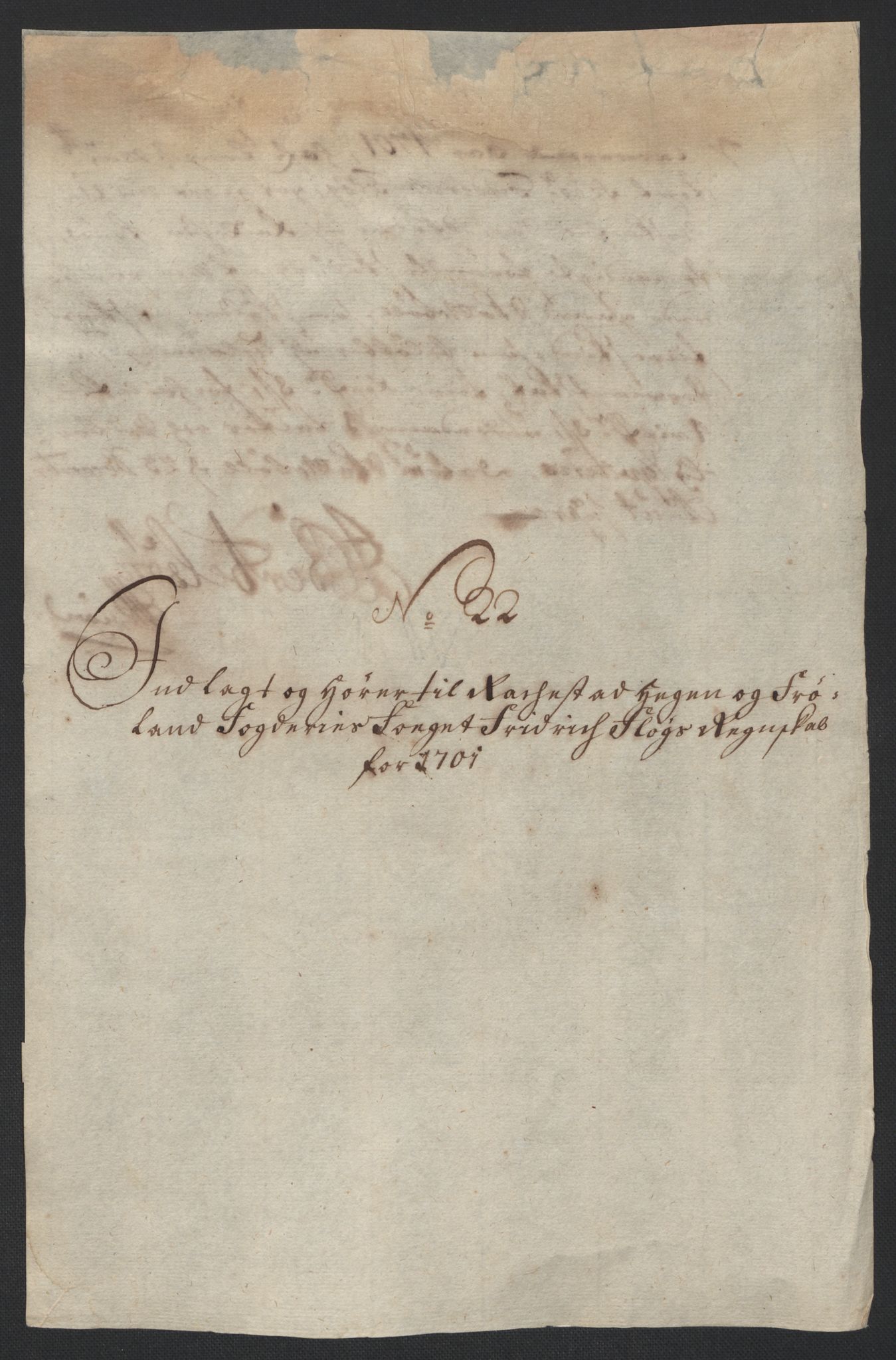 Rentekammeret inntil 1814, Reviderte regnskaper, Fogderegnskap, AV/RA-EA-4092/R07/L0293: Fogderegnskap Rakkestad, Heggen og Frøland, 1701, p. 97