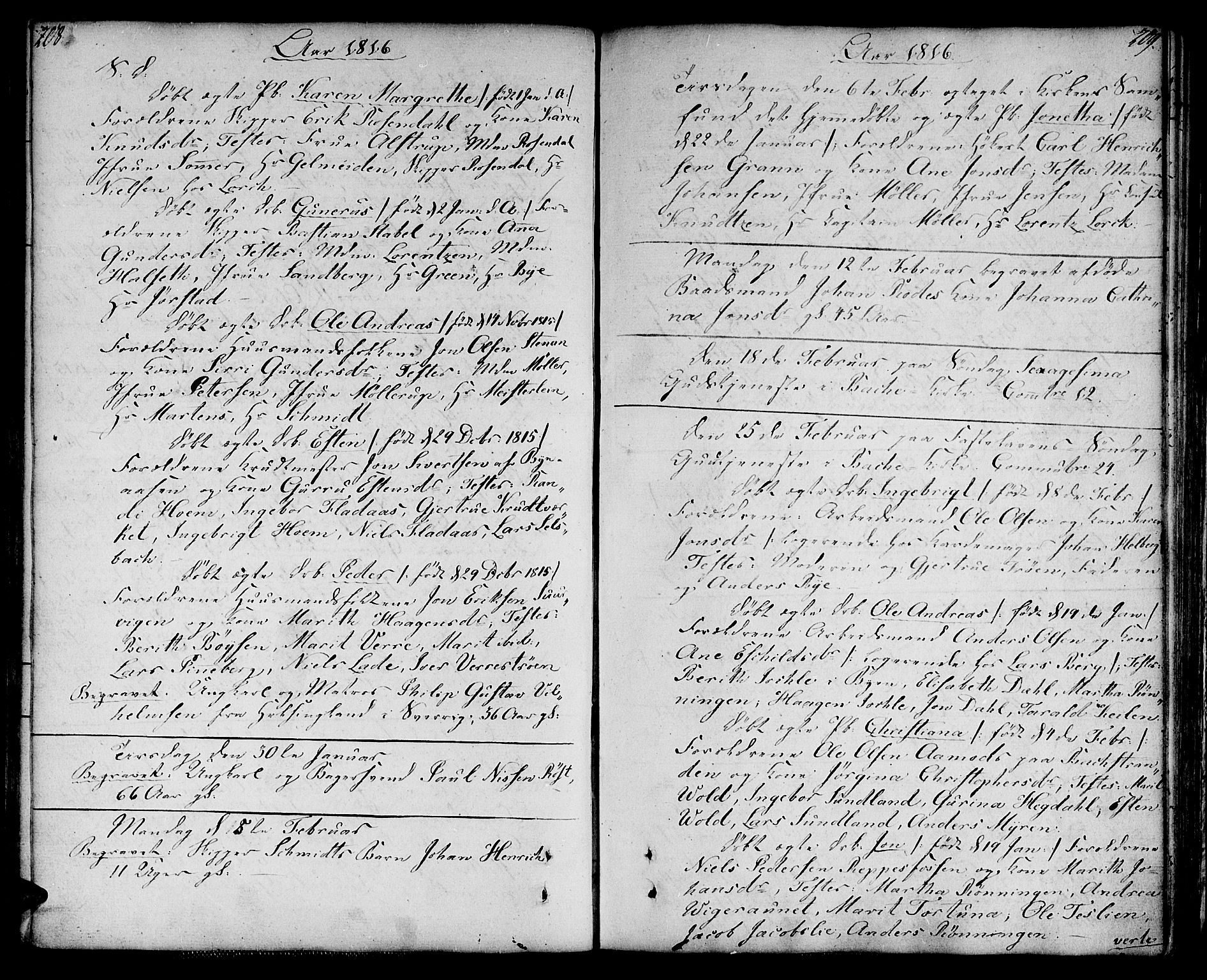 Ministerialprotokoller, klokkerbøker og fødselsregistre - Sør-Trøndelag, SAT/A-1456/604/L0181: Parish register (official) no. 604A02, 1798-1817, p. 208-209