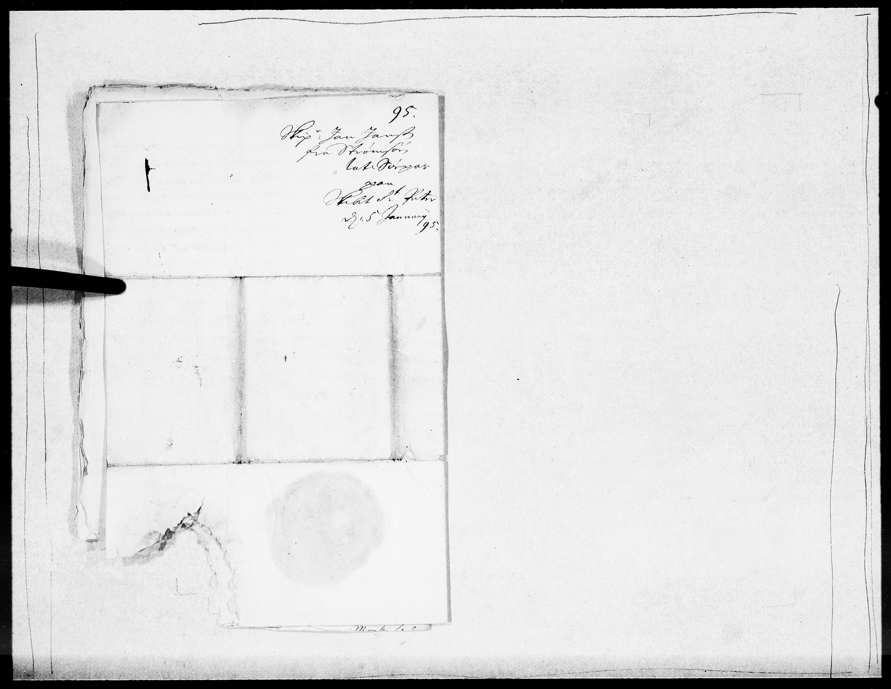 Danske Kanselli 1572-1799, AV/RA-EA-3023/F/Fc/Fcc/Fcca/L0046: Norske innlegg 1572-1799, 1693-1695, p. 253