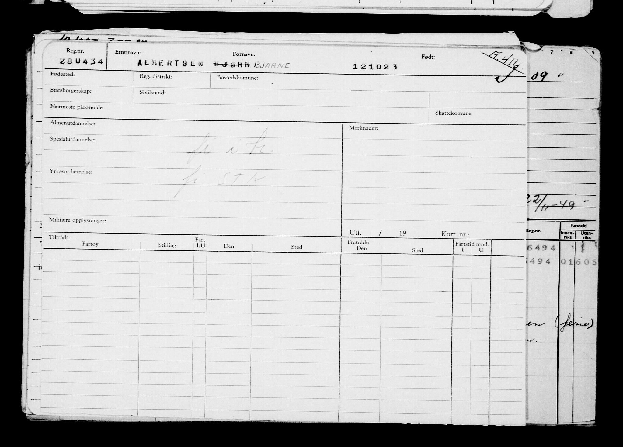 Direktoratet for sjømenn, AV/RA-S-3545/G/Gb/L0223: Hovedkort, 1923, p. 793