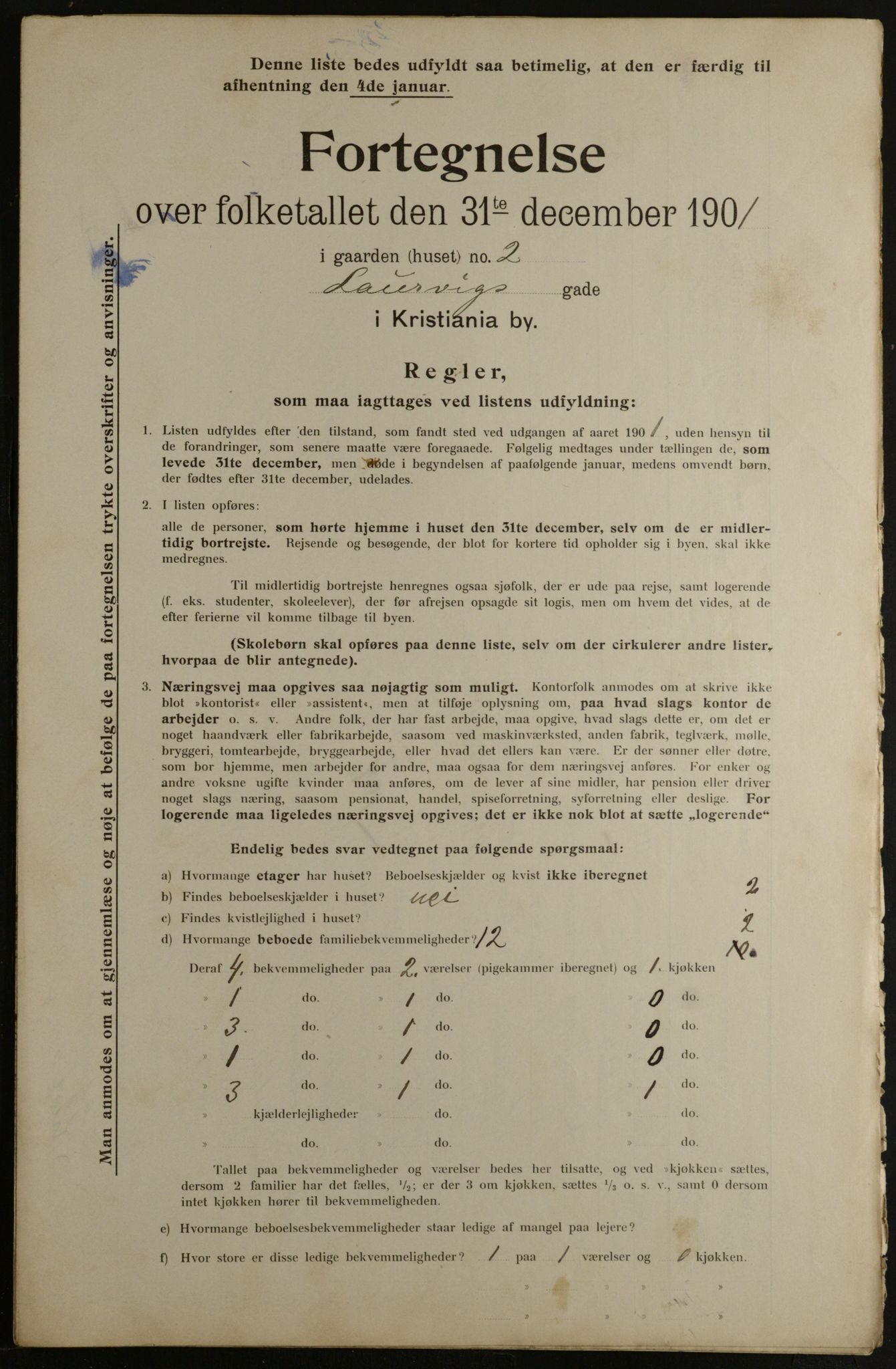 OBA, Municipal Census 1901 for Kristiania, 1901, p. 8829