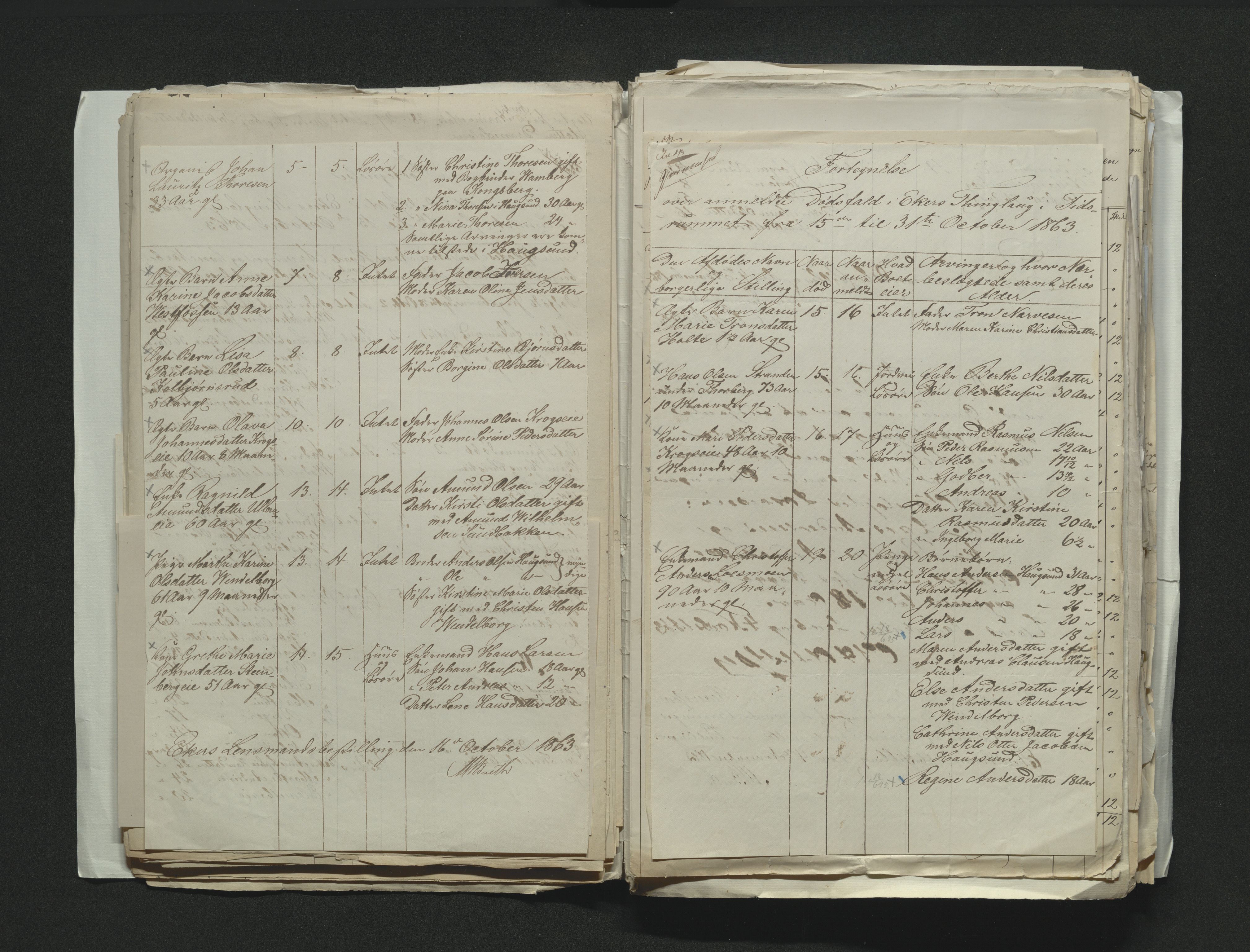 Eiker, Modum og Sigdal sorenskriveri, AV/SAKO-A-123/H/Ha/Hab/L0011: Dødsfallsmeldinger, 1862-1865, p. 208