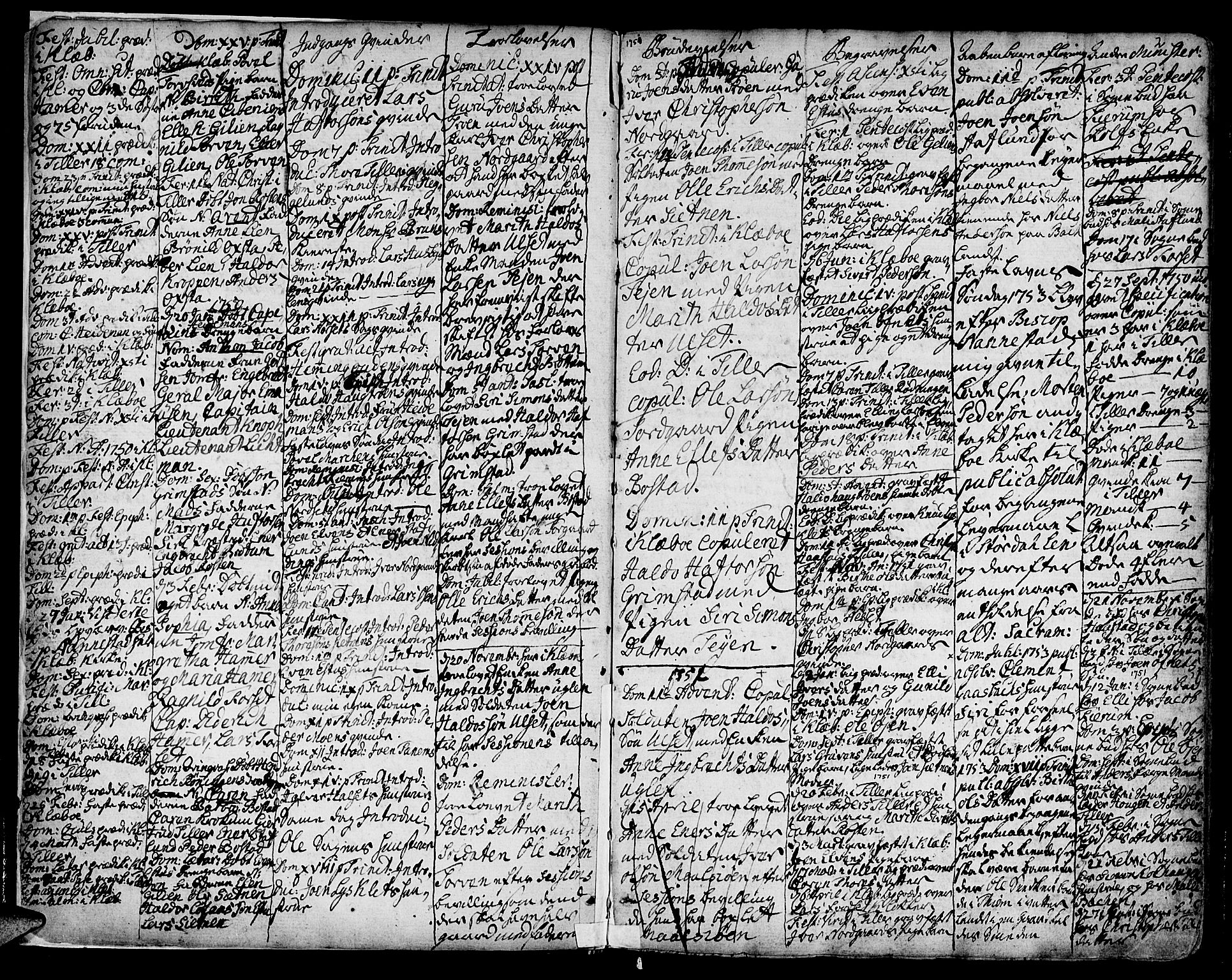 Ministerialprotokoller, klokkerbøker og fødselsregistre - Sør-Trøndelag, SAT/A-1456/618/L0437: Parish register (official) no. 618A02, 1749-1782, p. 2