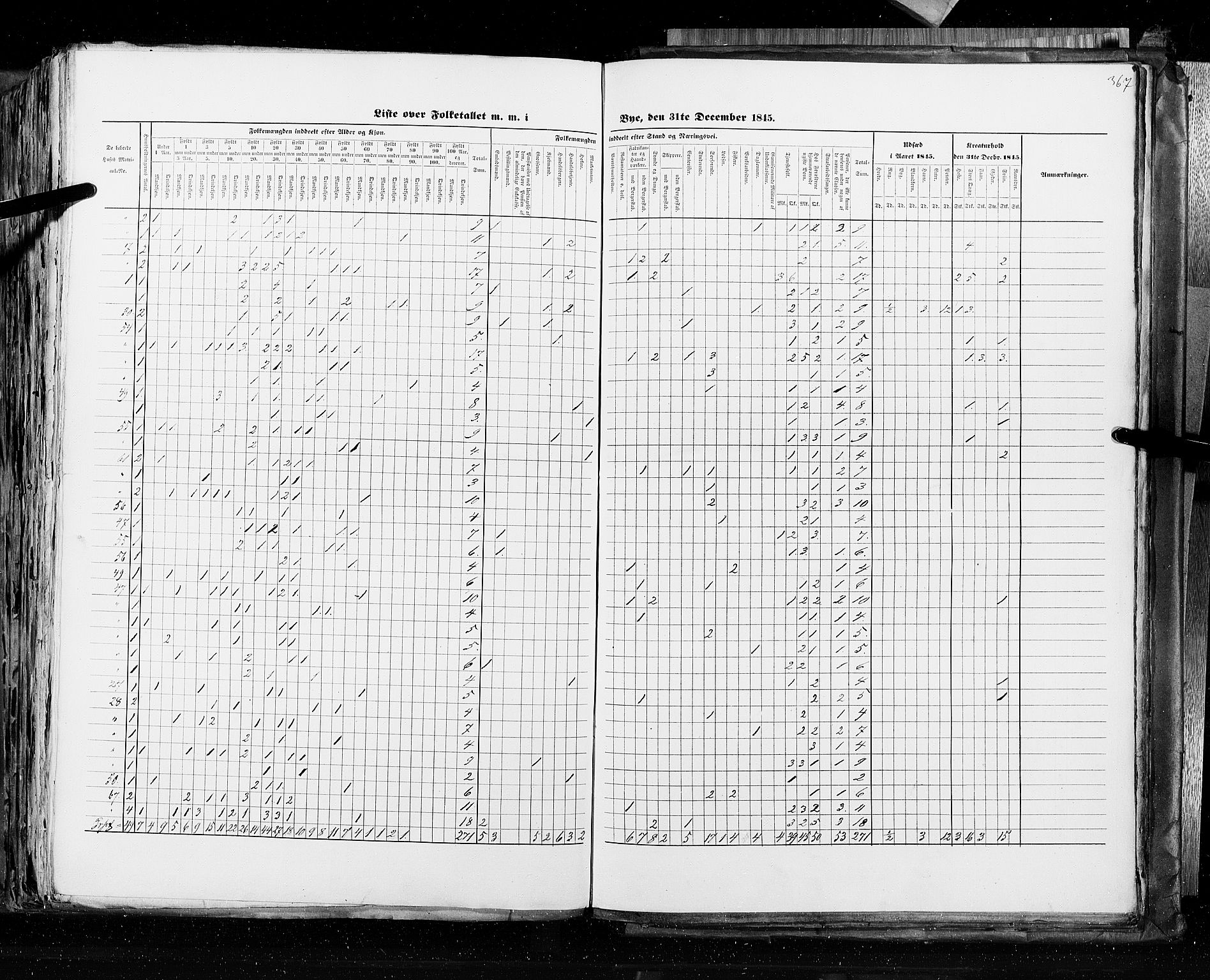 RA, Census 1845, vol. 10: Cities, 1845, p. 367